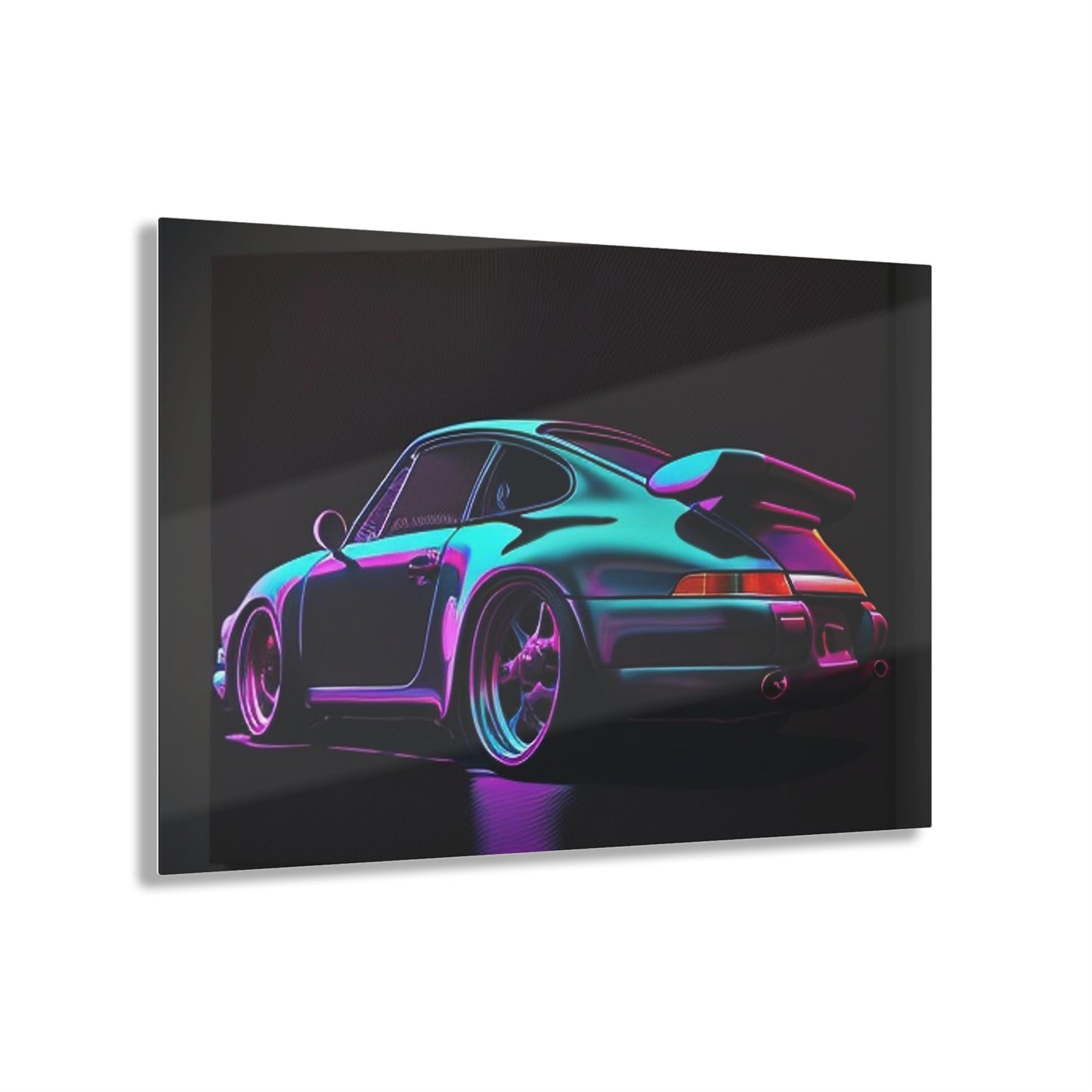 Acrylic Prints Porsche Purple 2