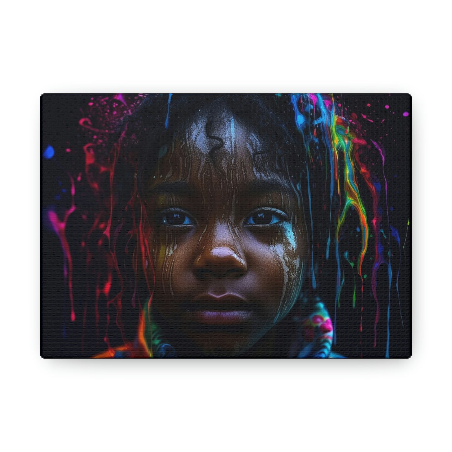 Canvas Gallery Wraps Kid Color Rain 4