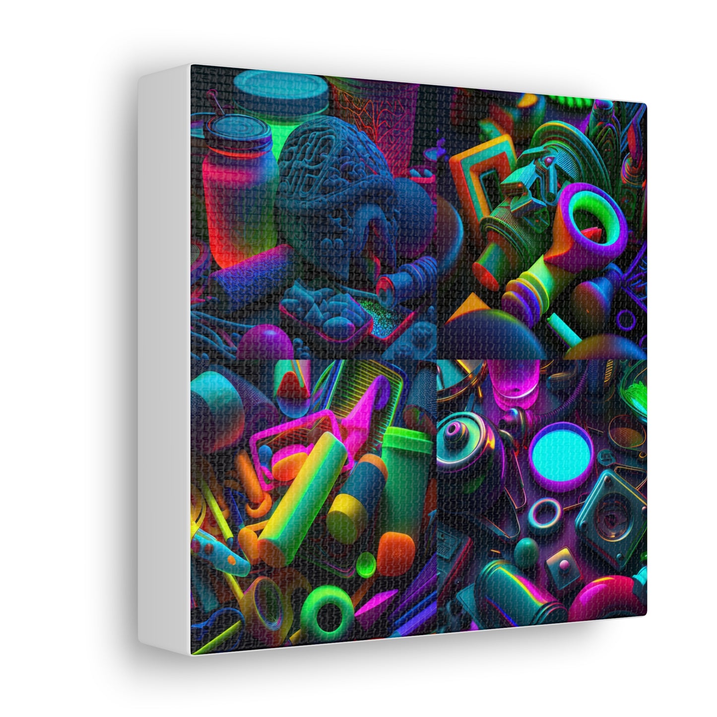 Canvas Gallery Wraps Neon Glow
