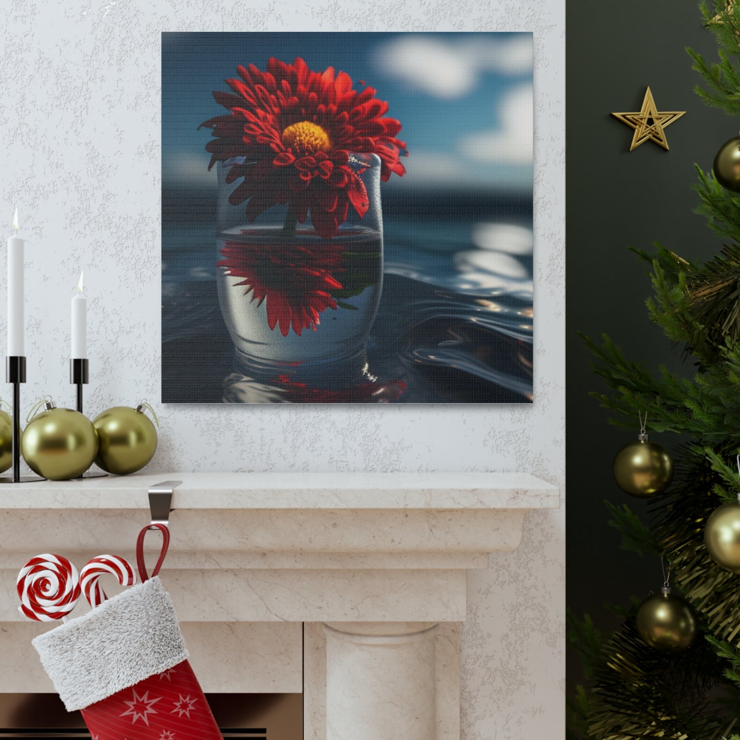 Canvas Gallery Wraps Chrysanthemum 3