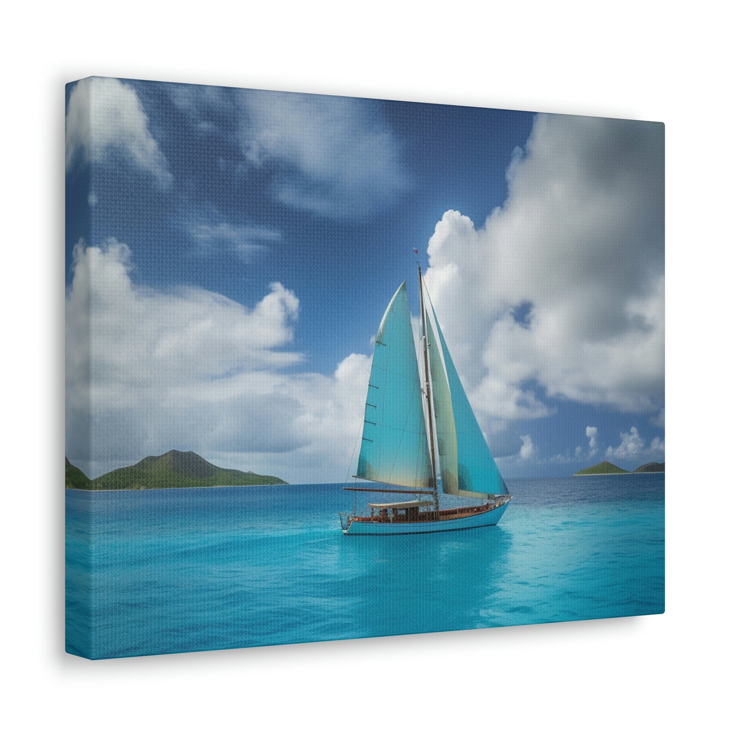 Sailboat Blue 3