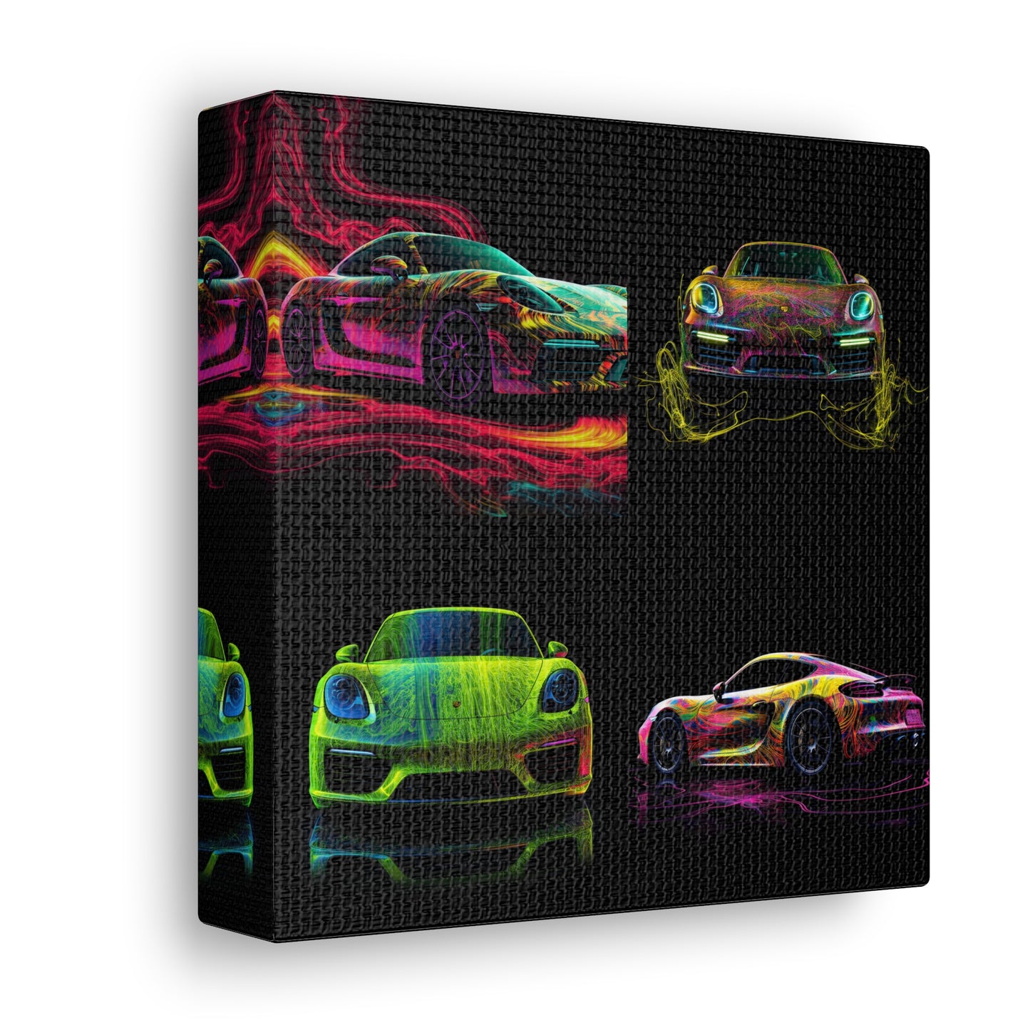 Canvas Gallery Wraps Porsche Flair 4 pack