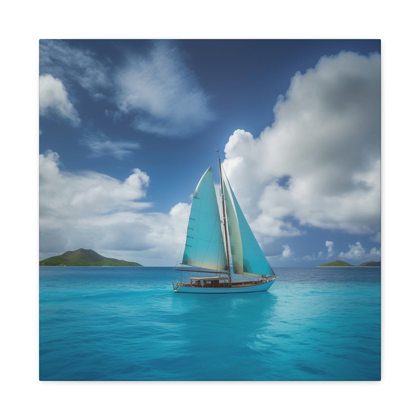 Sailboat Blue 3