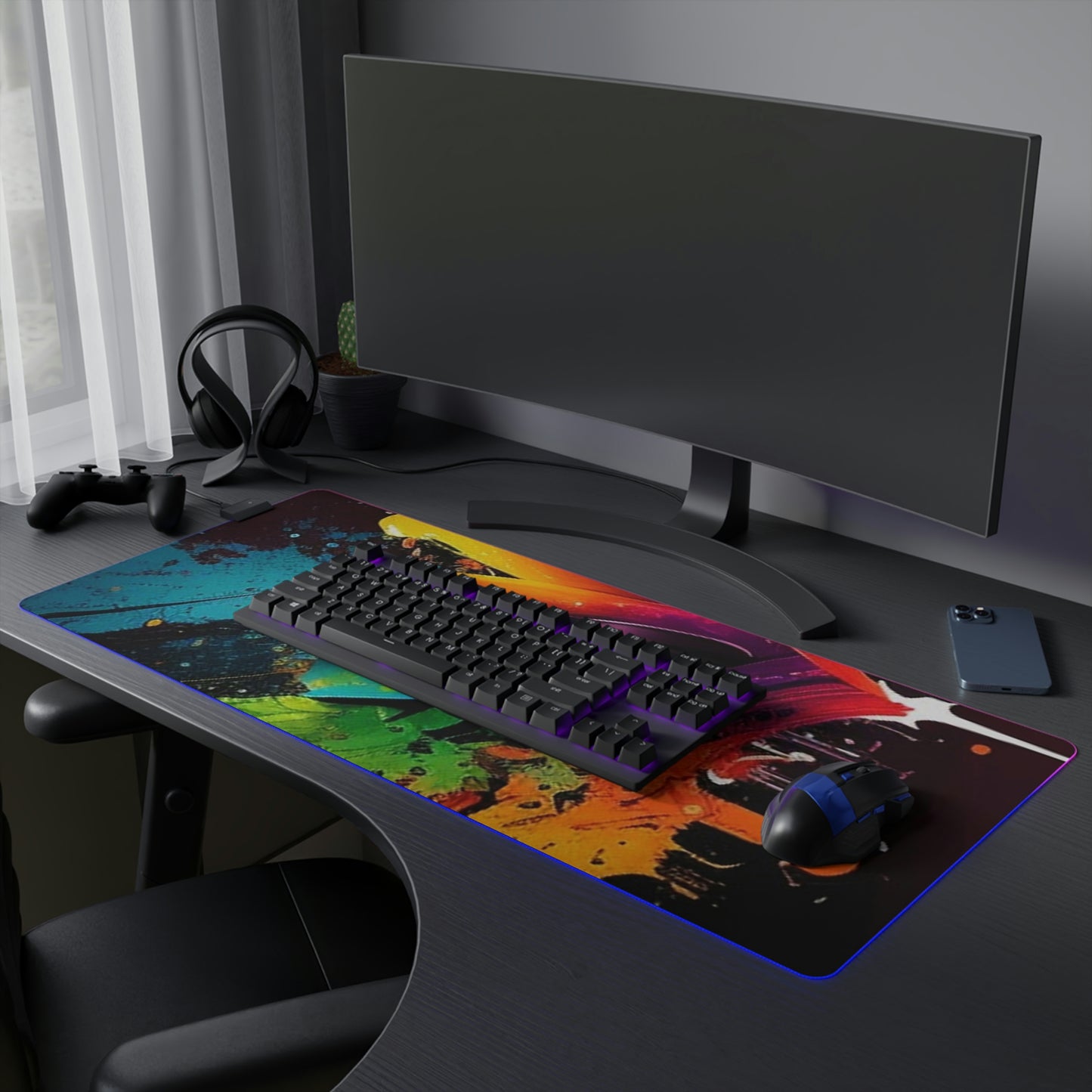 LED Gaming Mouse Pad Mouse Pad Gaming 4