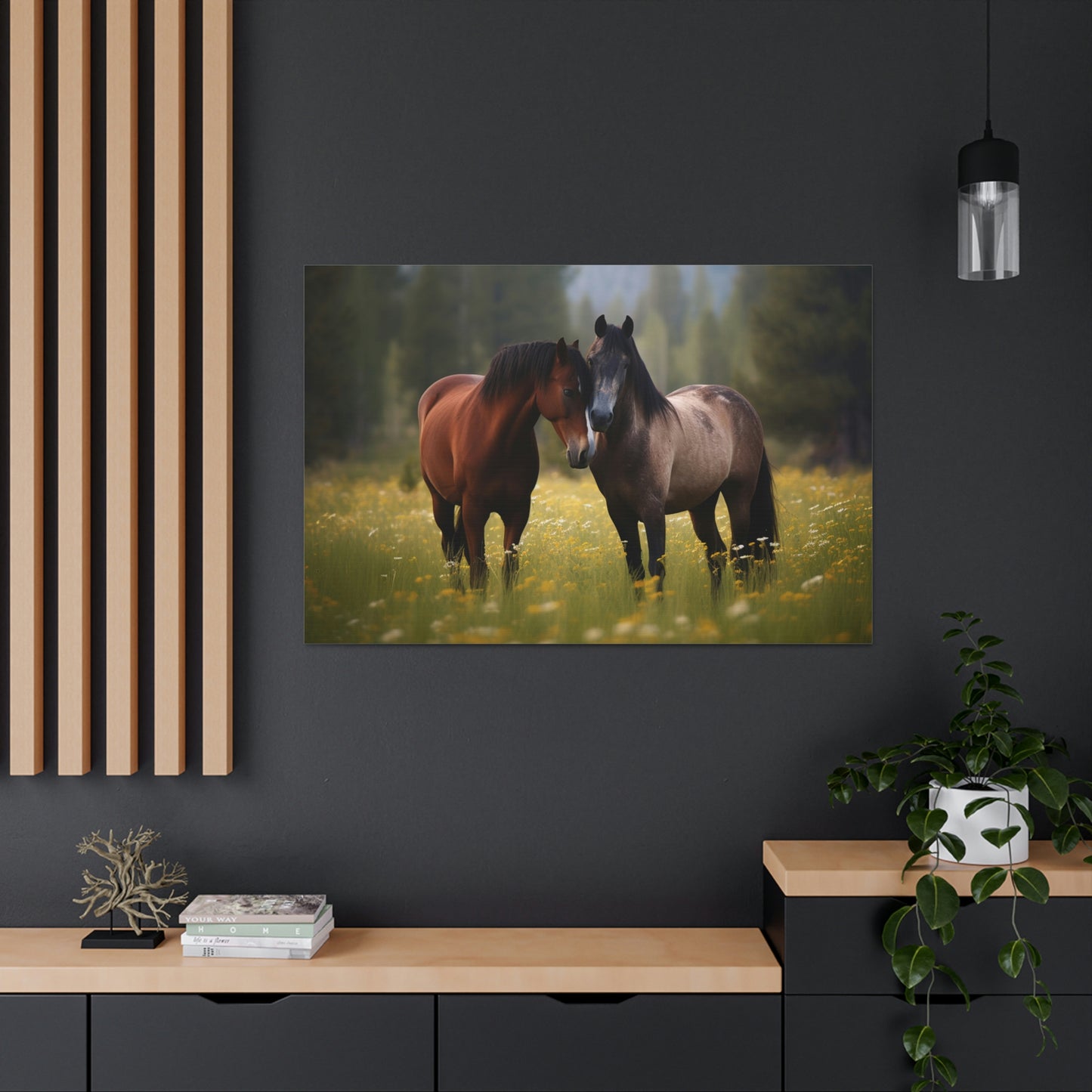 Canvas Gallery Wraps Horse Buddy 1