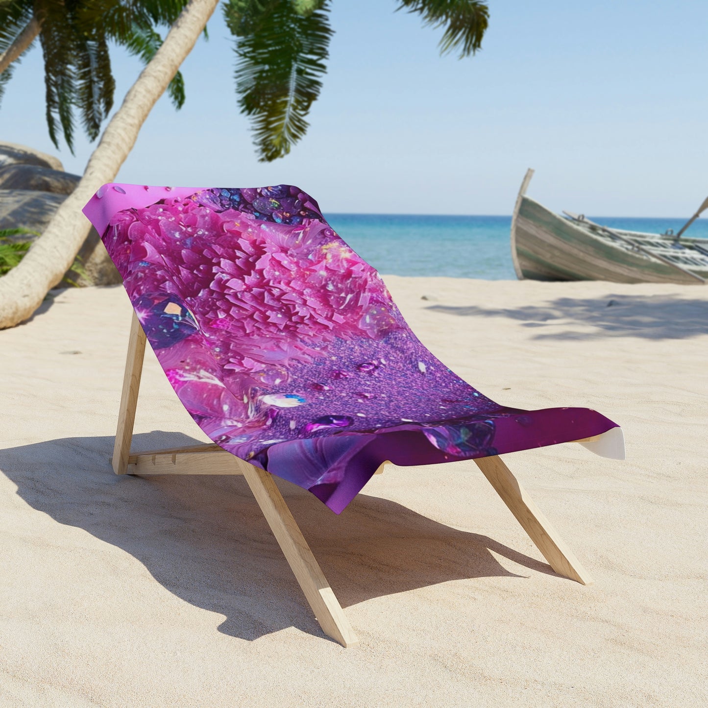 Beach Towel Pink Dimond