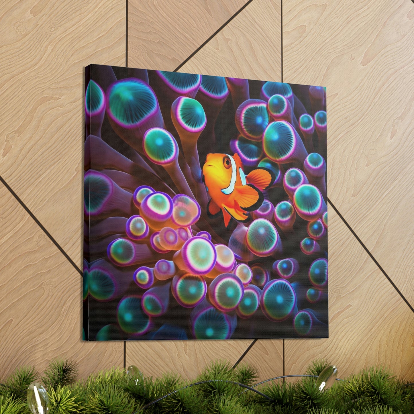 Canvas Gallery Wraps Ocean Anemone 3