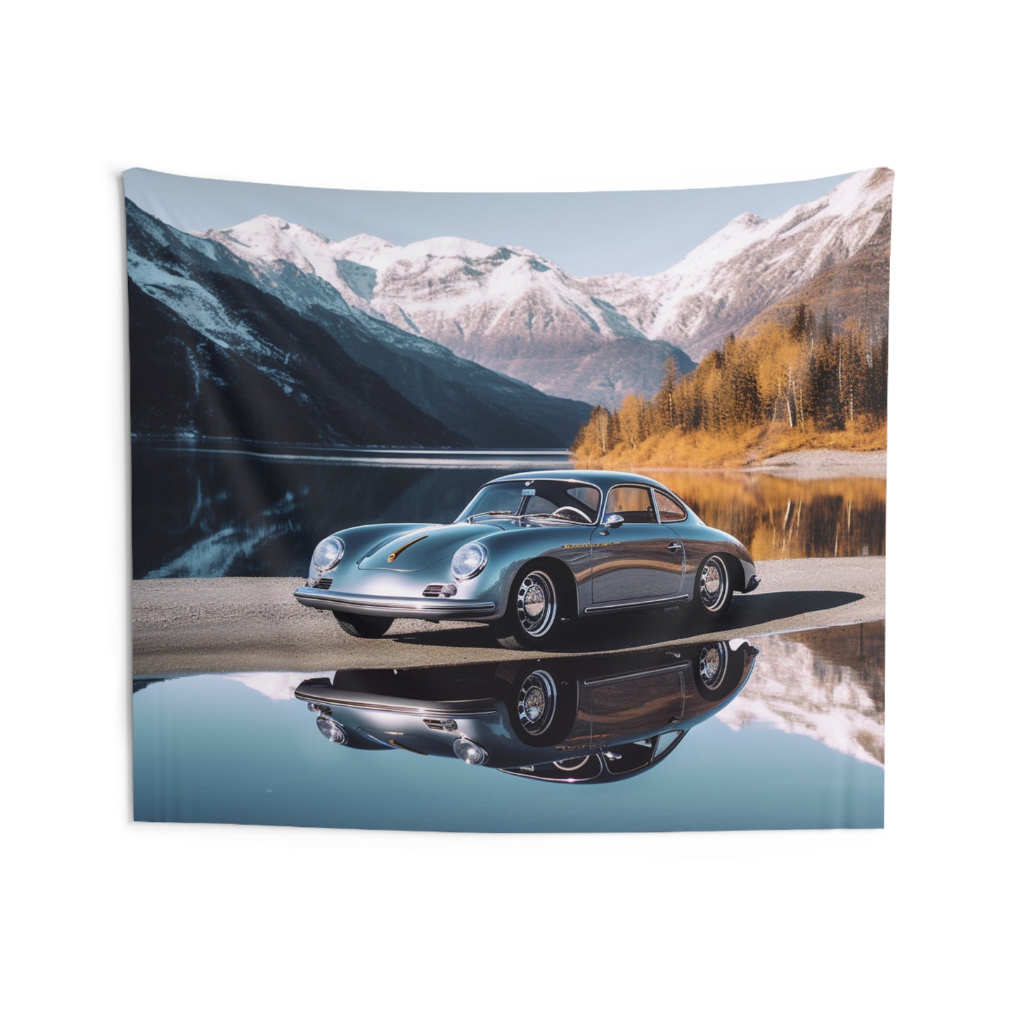 Indoor Wall Tapestries Porsche Lake 1