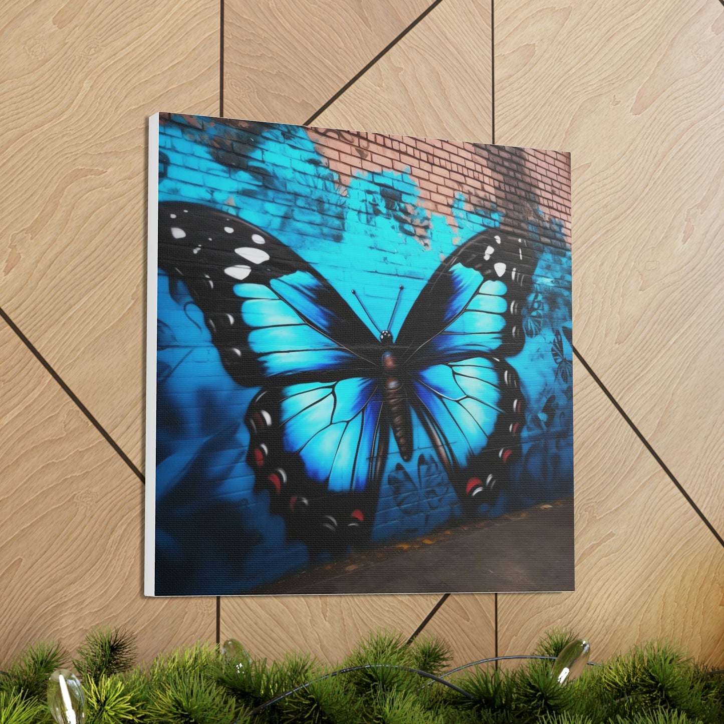 Butterfly street art