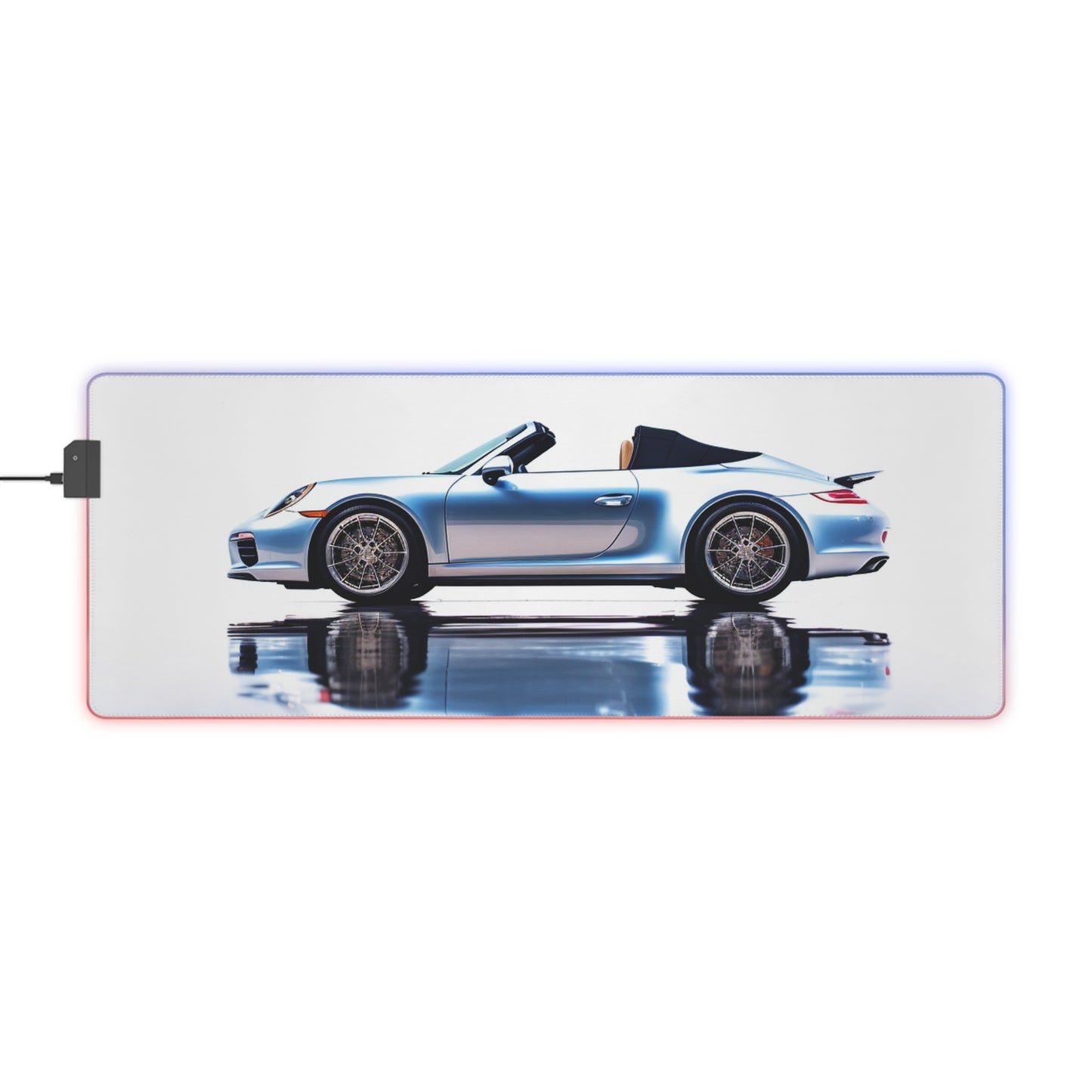 LED Gaming Mouse Pad 911 Speedster on water 1