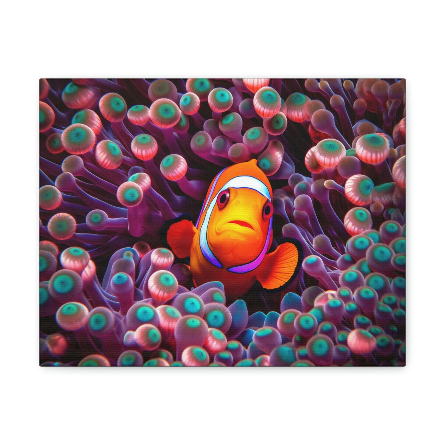 Canvas Gallery Wraps Clown Fish 4