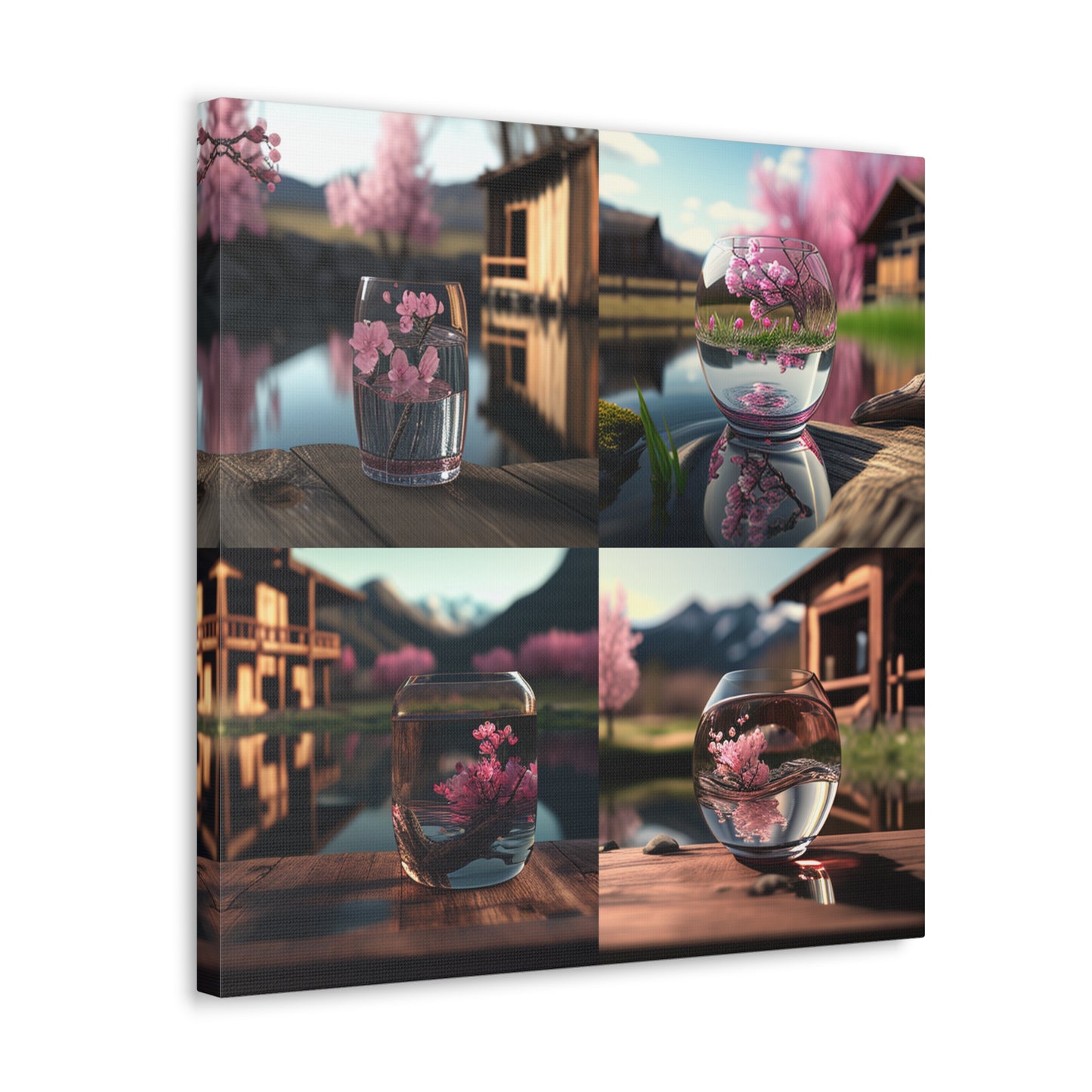 Canvas Gallery Wraps Cherry Blossom 5