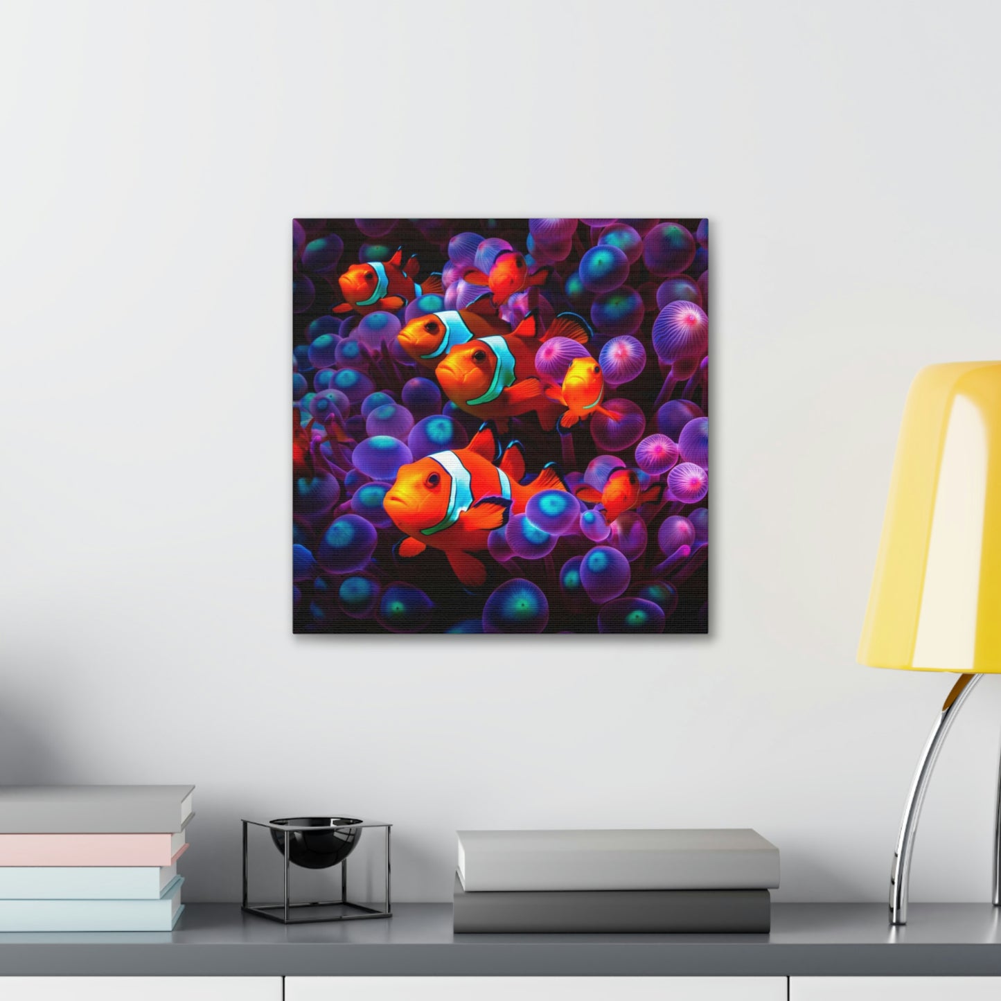Canvas Gallery Wraps Clownfish Color 2