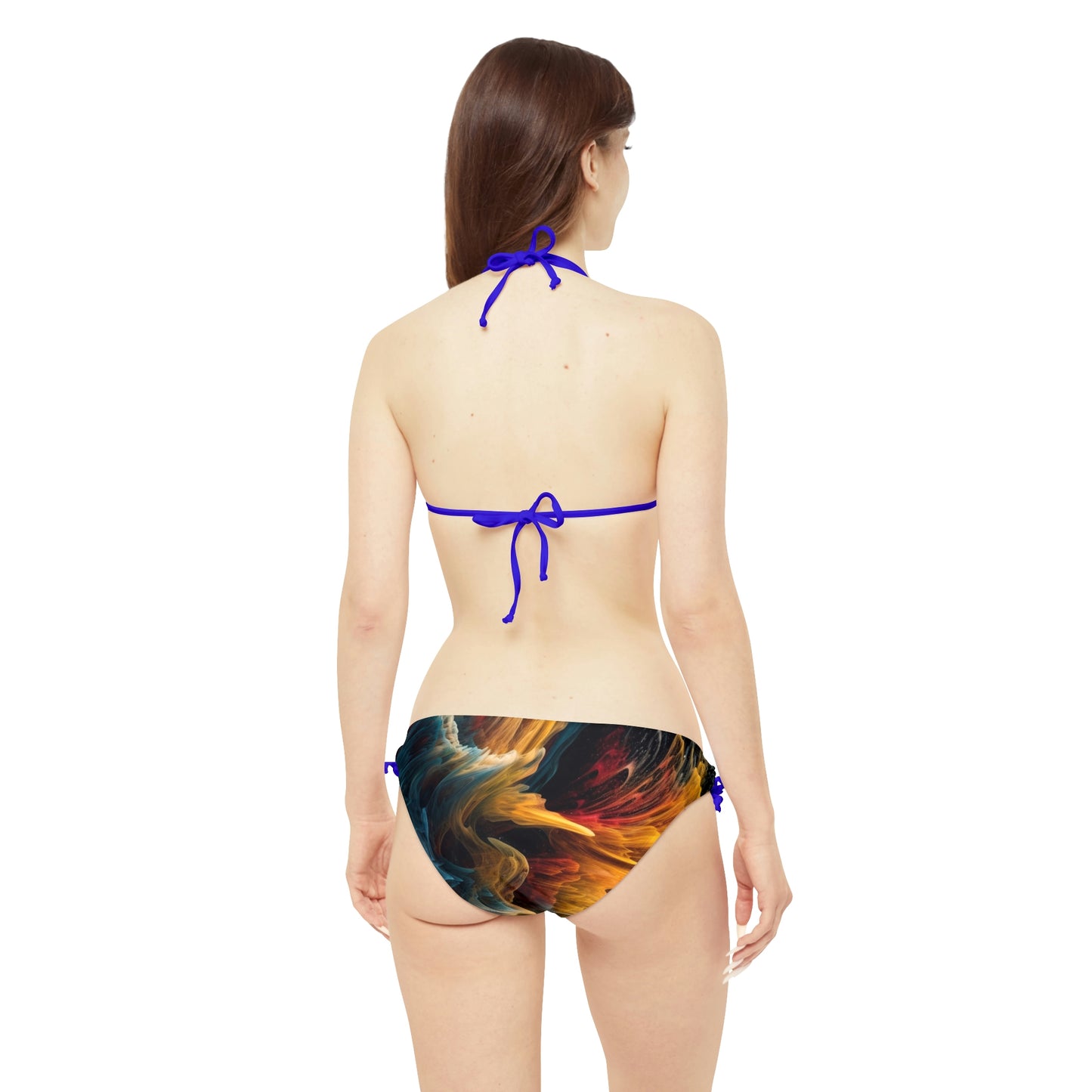 Strappy Bikini Set (AOP) Color Boom 2