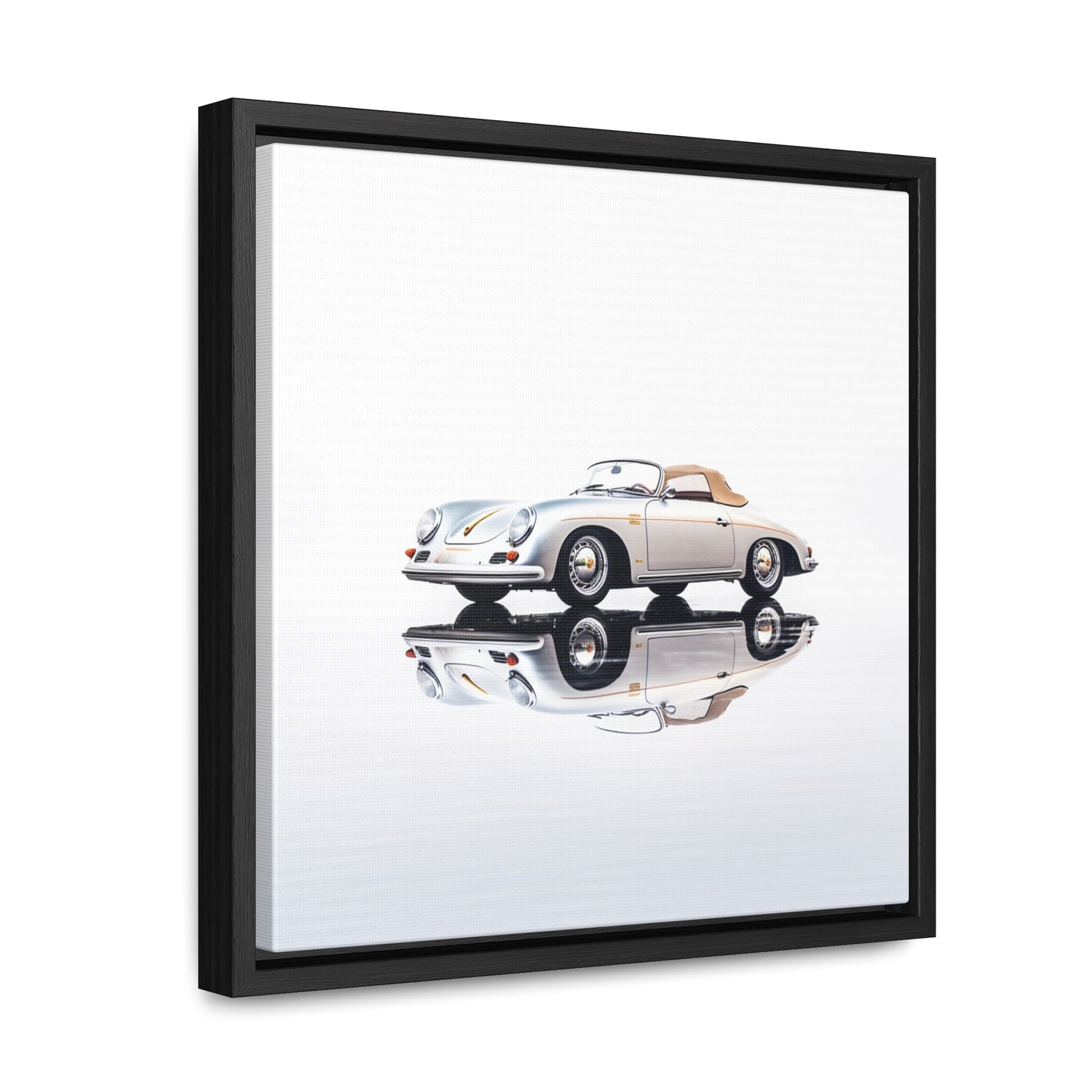 Gallery Canvas Wraps, Square Frame 911 Speedster on water 2