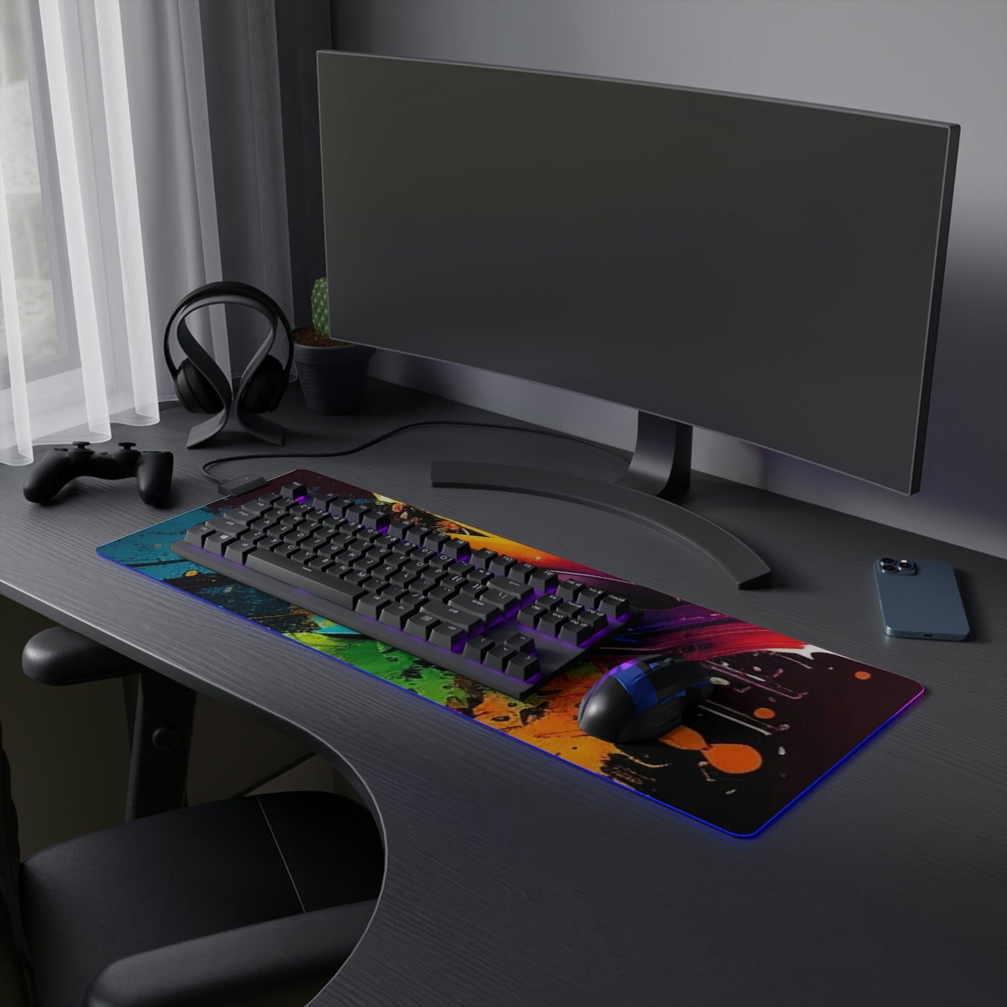 LED Gaming Mouse Pad Mouse Pad Gaming 4