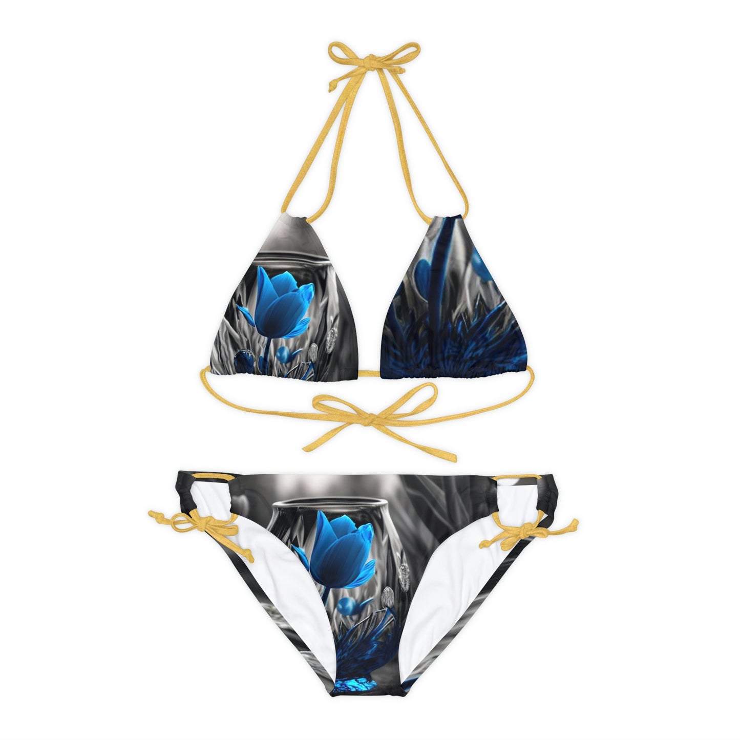 Strappy Bikini Set (AOP) Tulip 2