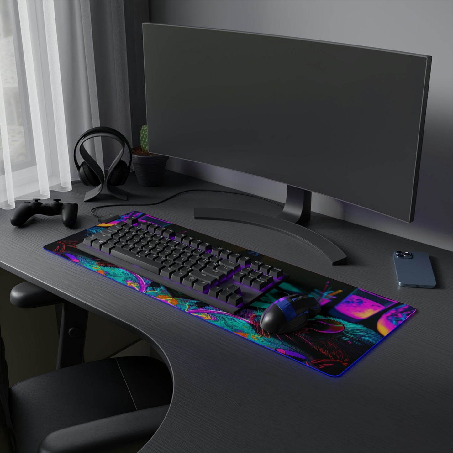 LED Gaming Mouse Pad Mouse Color 1