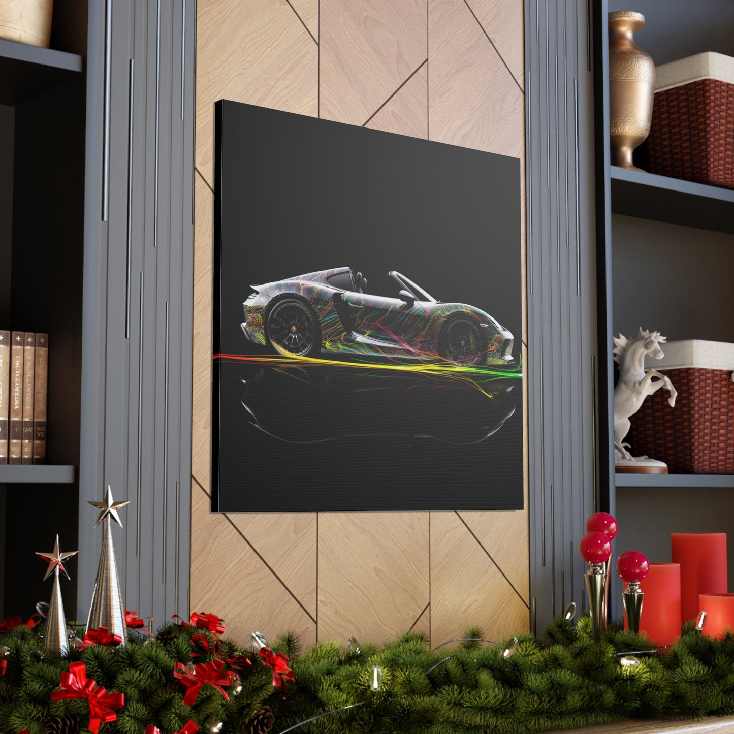 Canvas Gallery Wraps Porsche Line 1