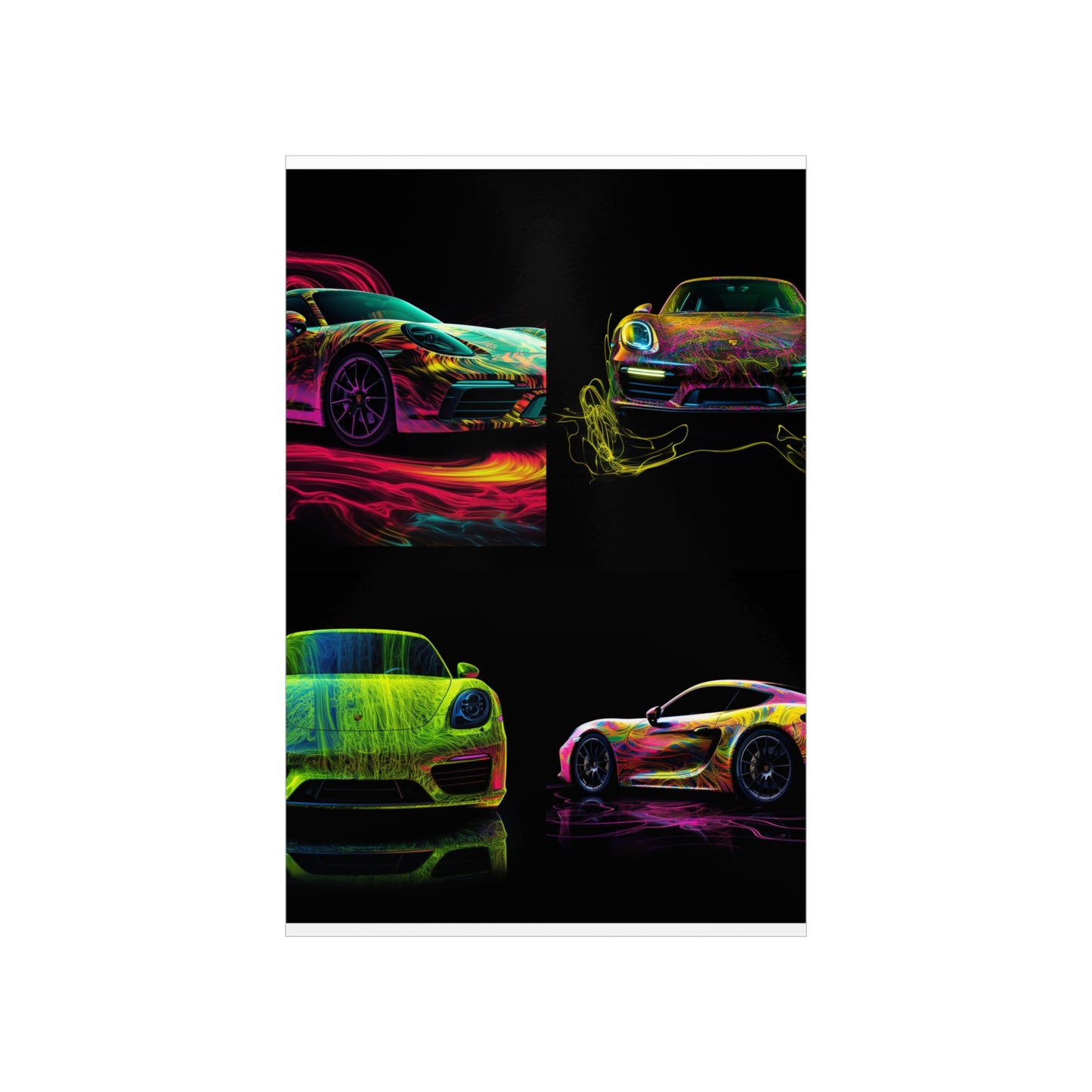 Premium Matte Vertical Posters Porsche Flair 5