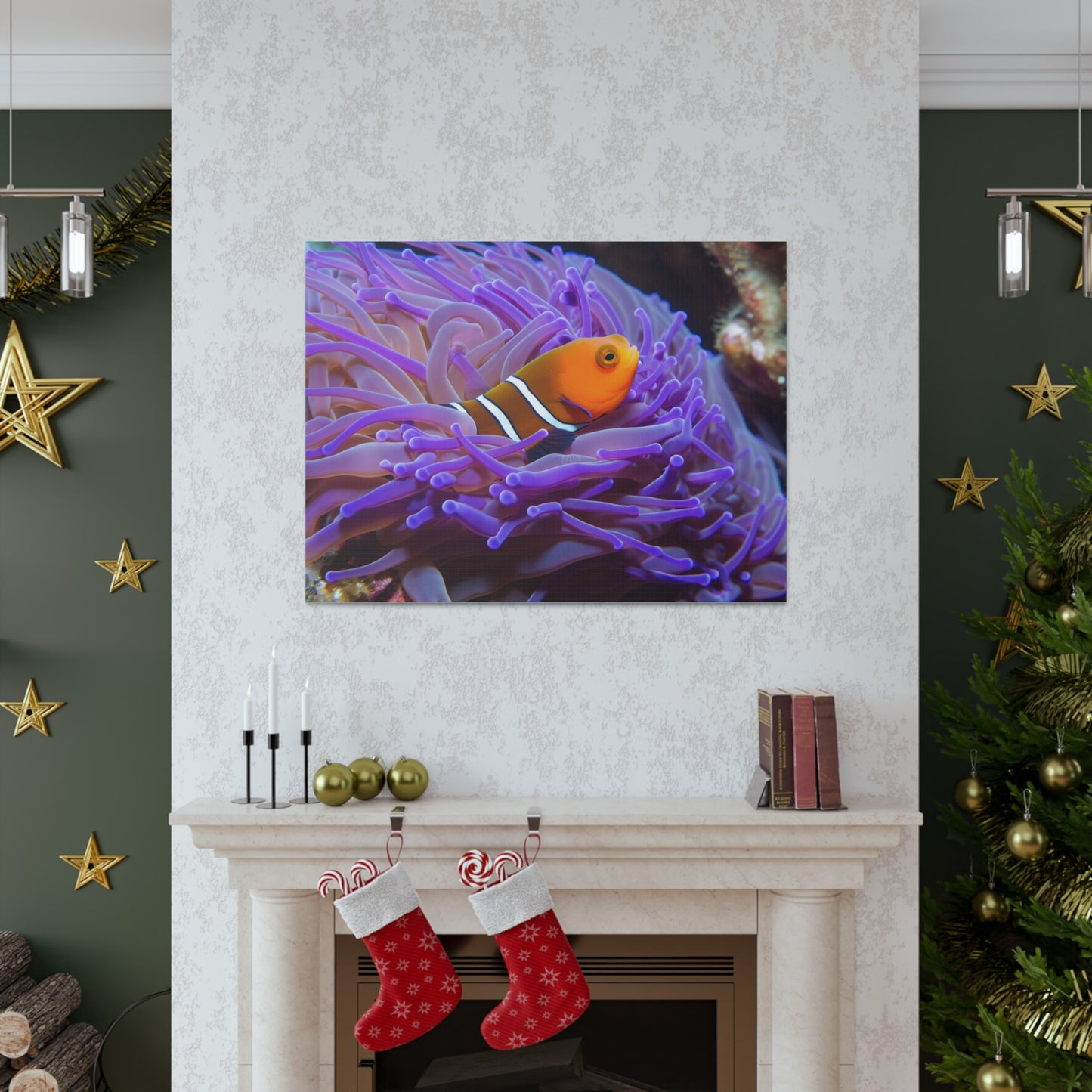 Canvas Gallery Wraps Anemone Clown 3