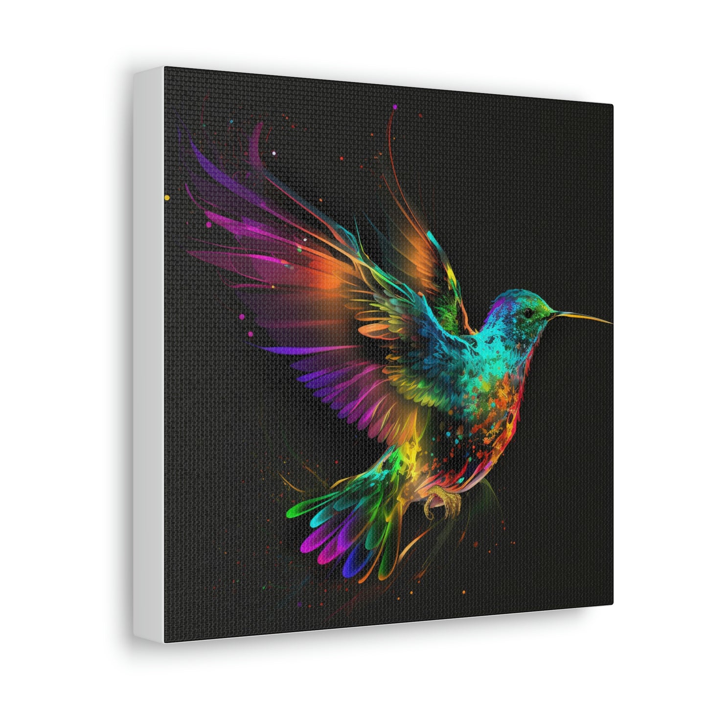 Hummingbird florescent glow