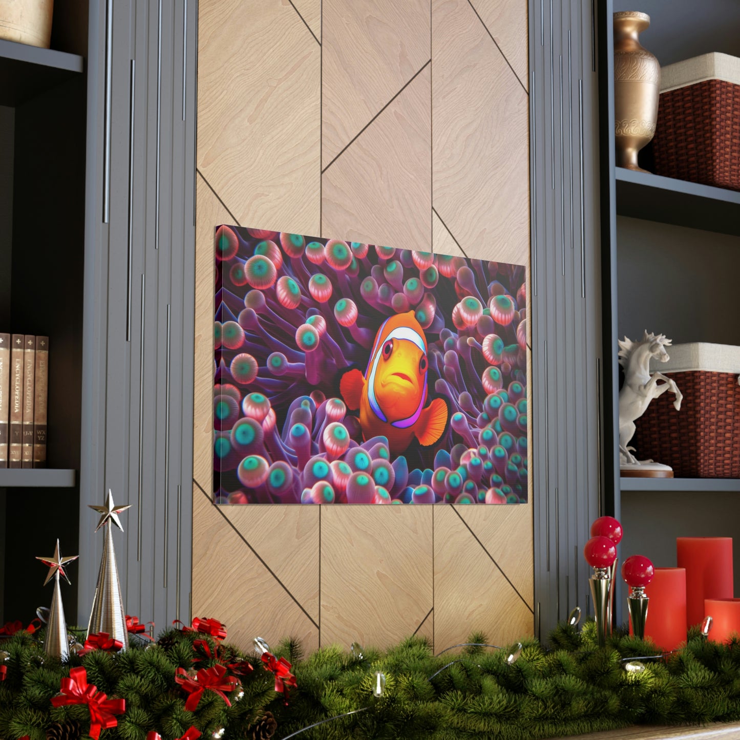 Canvas Gallery Wraps Clown Fish 4