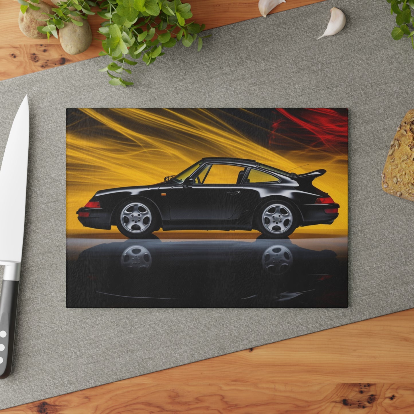 Glass Cutting Board Porsche 933 4