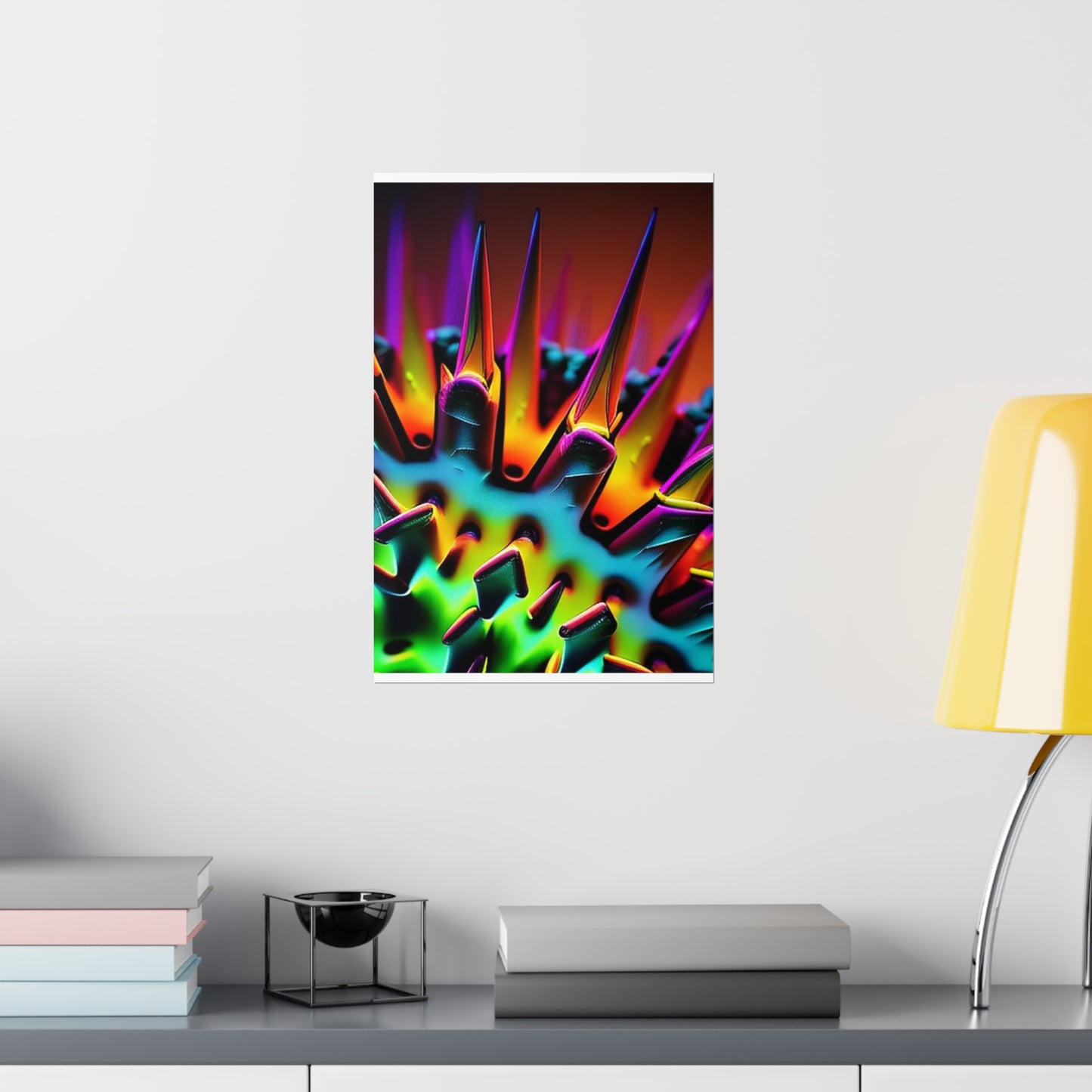 posters  Macro Neon Spike 4