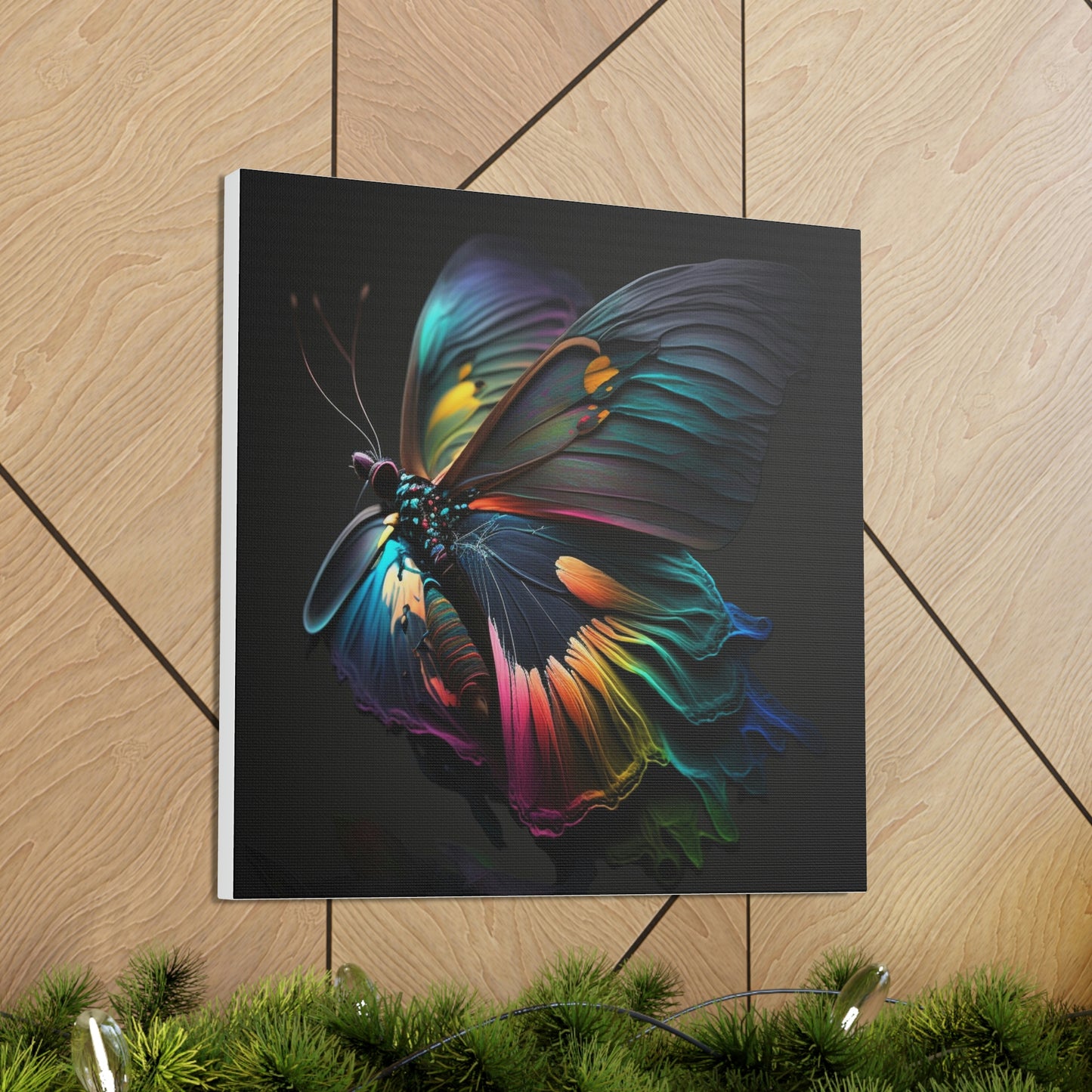 Abstract butterfly bright