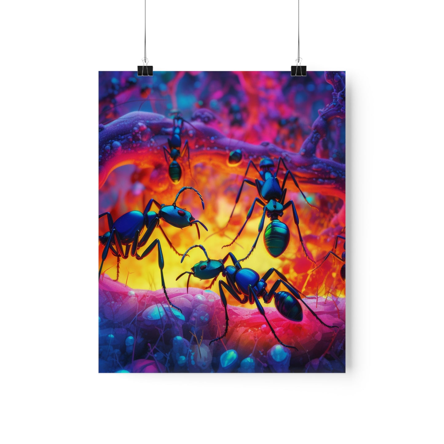 Premium Matte Vertical Posters Ants Home 3