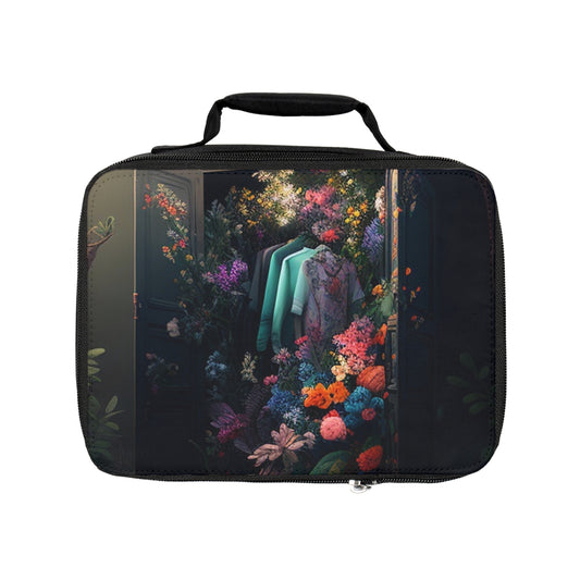 Lunch Bag A Wardrobe Surrounded by Flowers 1