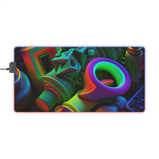 LED Gaming Mouse Pad Neon Glow 2