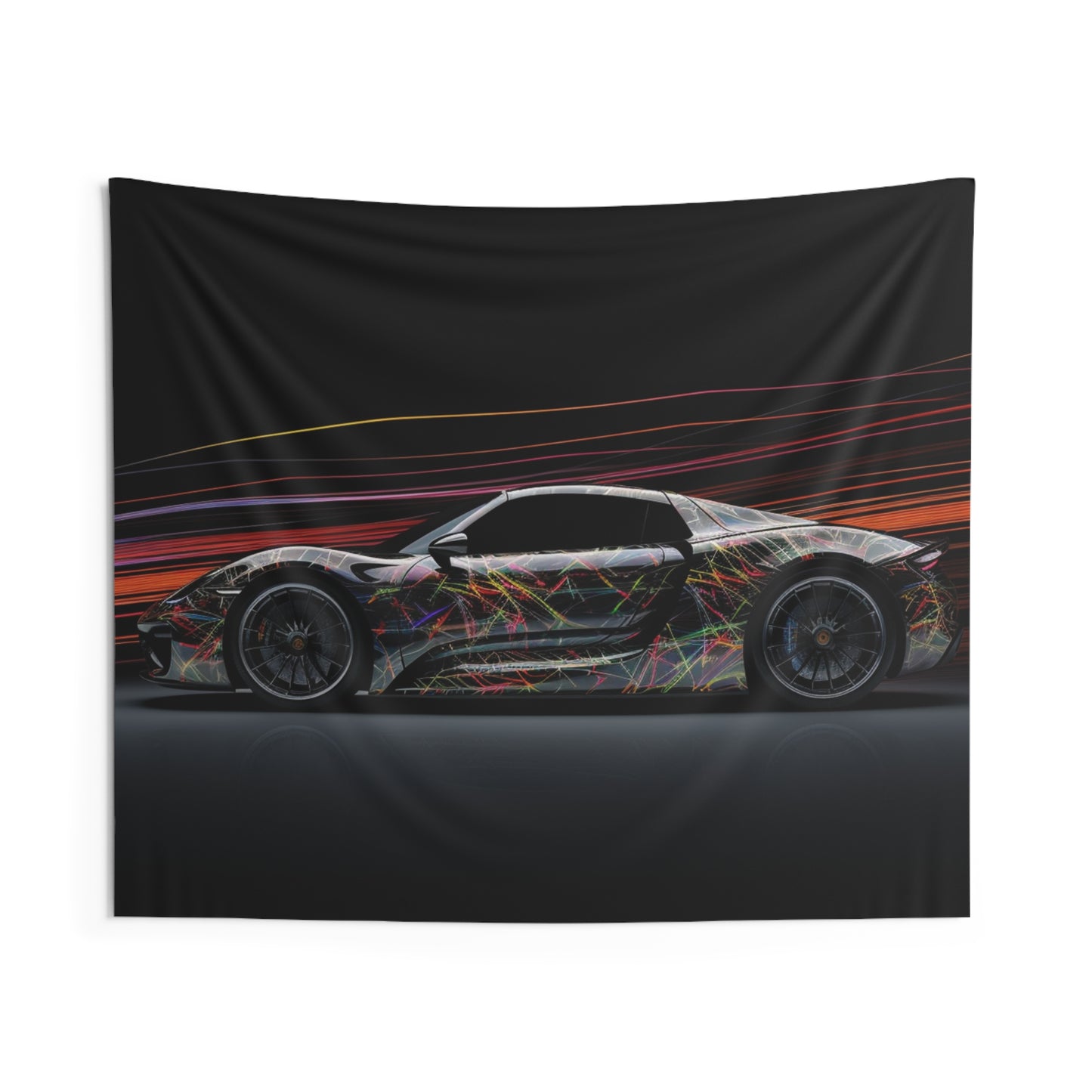 Indoor Wall Tapestries Porsche Line 4