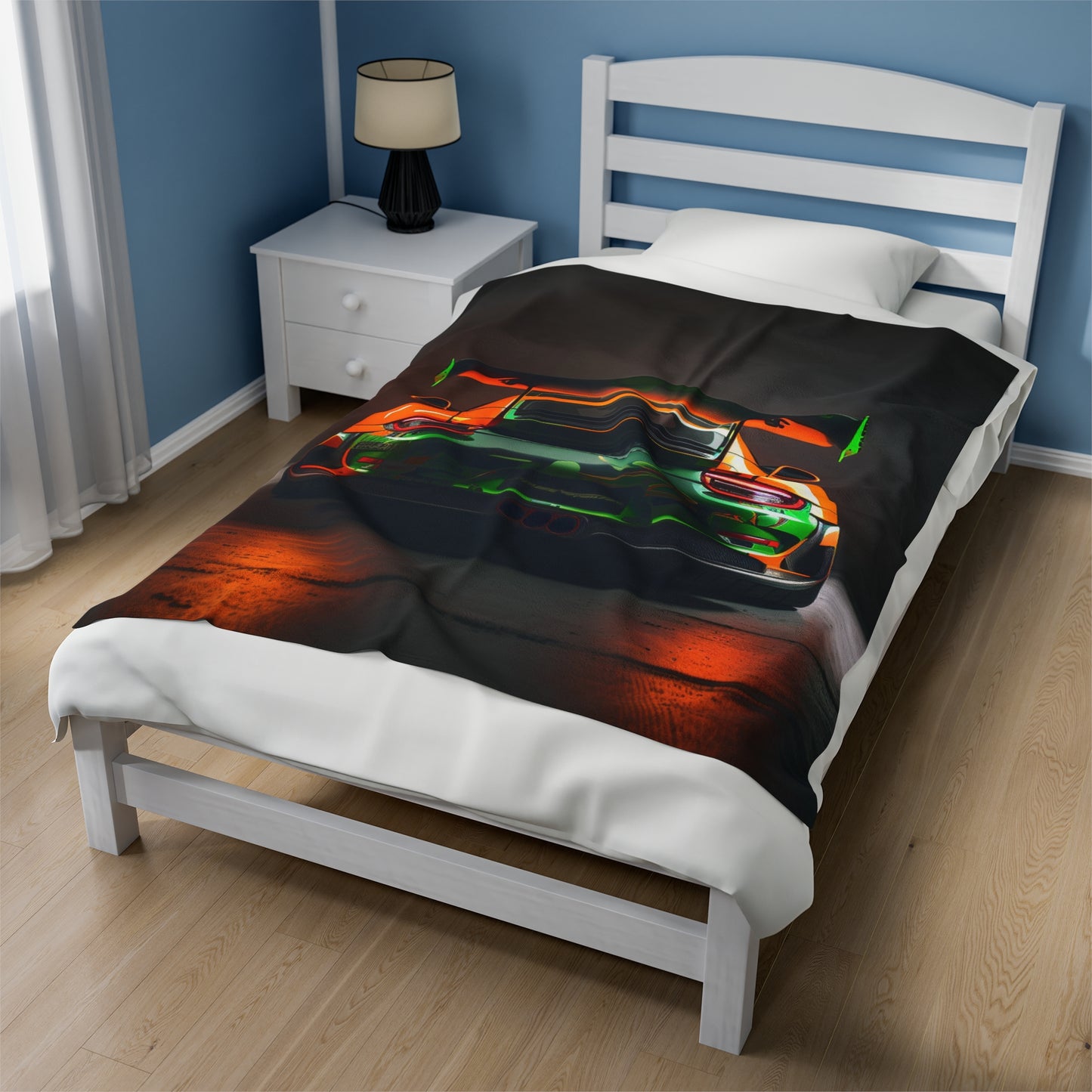 Velveteen Plush Blanket Porsche Color 3