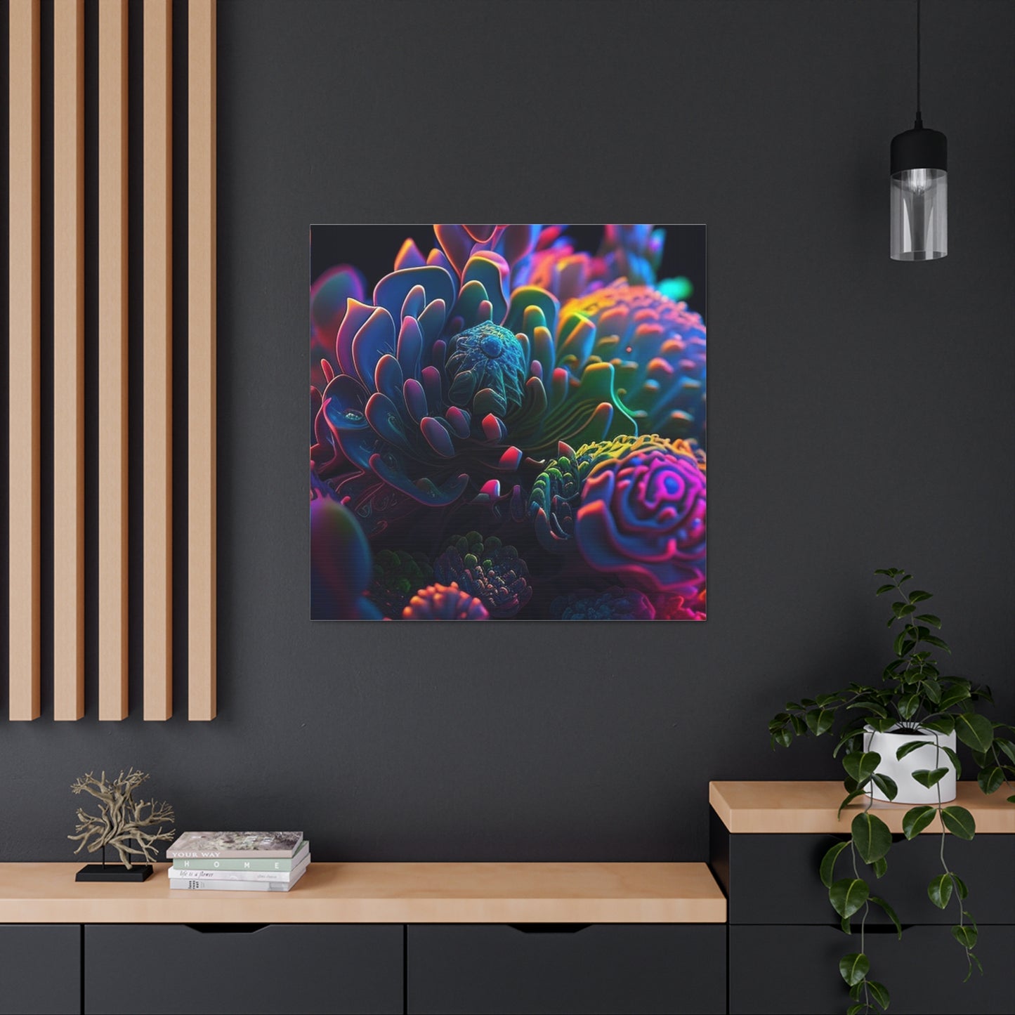 Canvas Gallery Wraps Ocean Life Macro 4