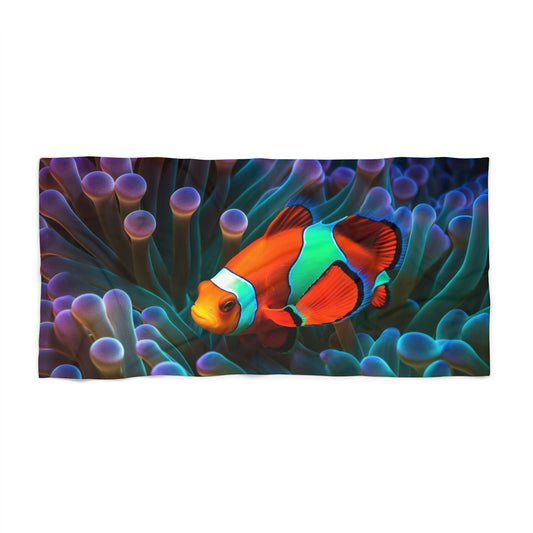 Beach Towel Clownfish Color 1