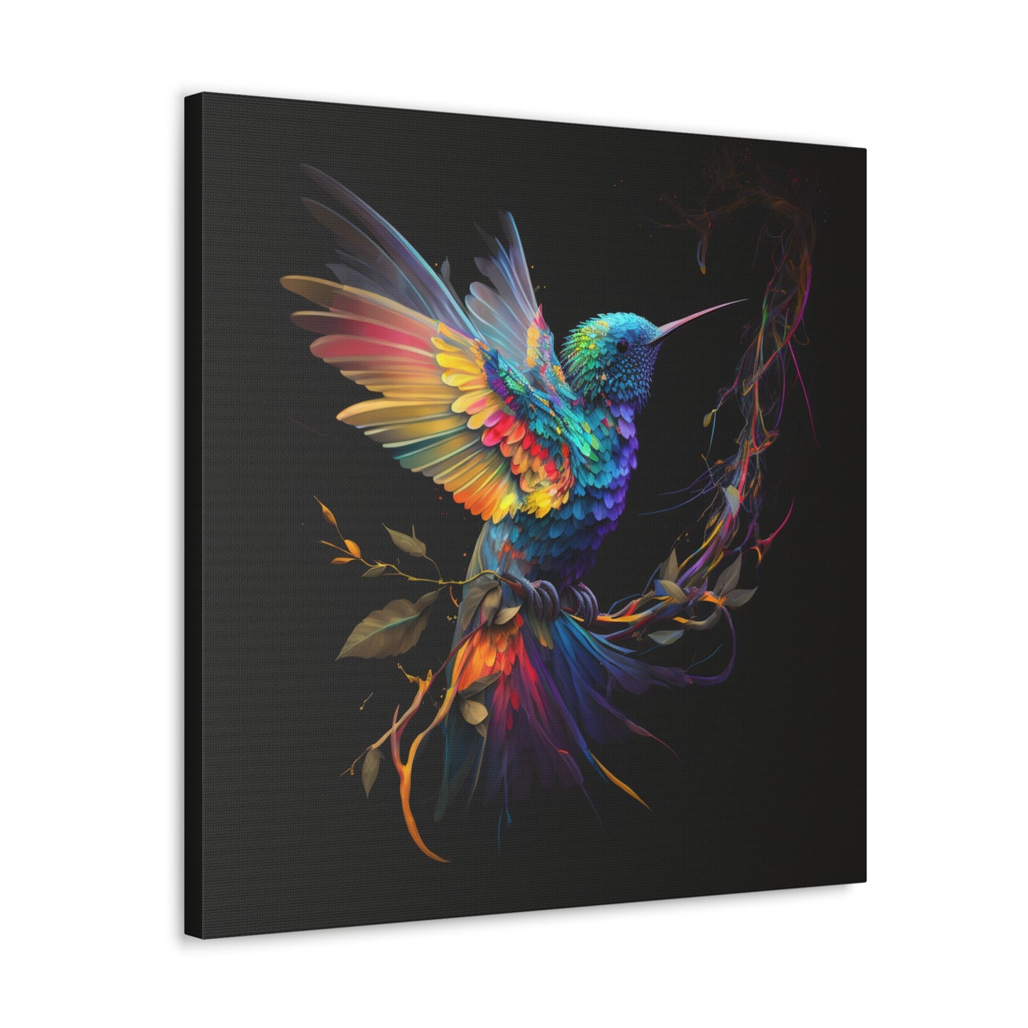 Colorful hummingbird flair