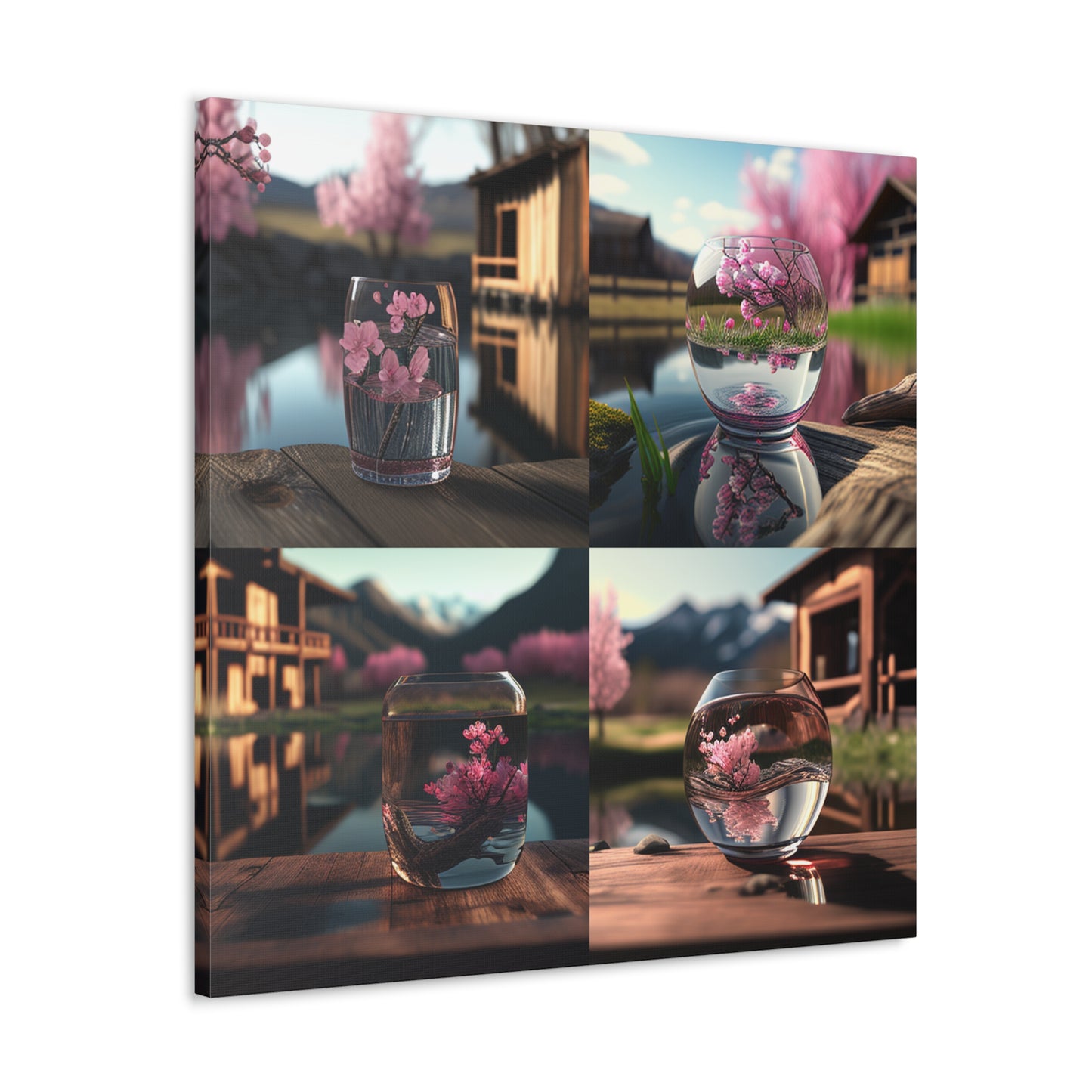 Canvas Gallery Wraps Cherry Blossom 5