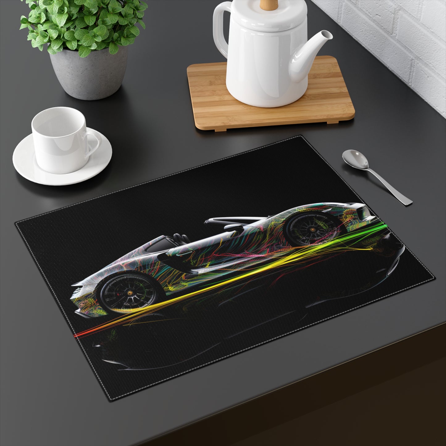 Placemat, 1pc Porsche Line 1