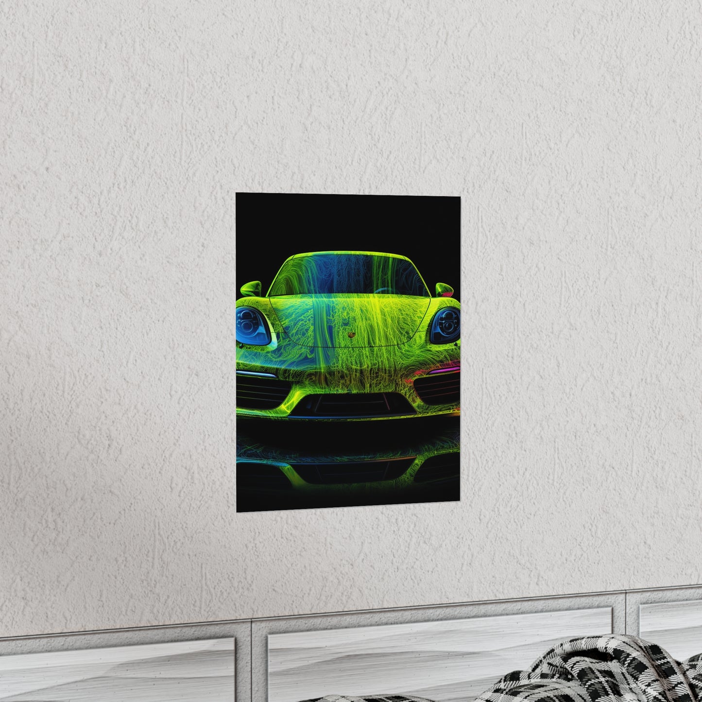 Premium Matte Vertical Posters Porsche Flair 3