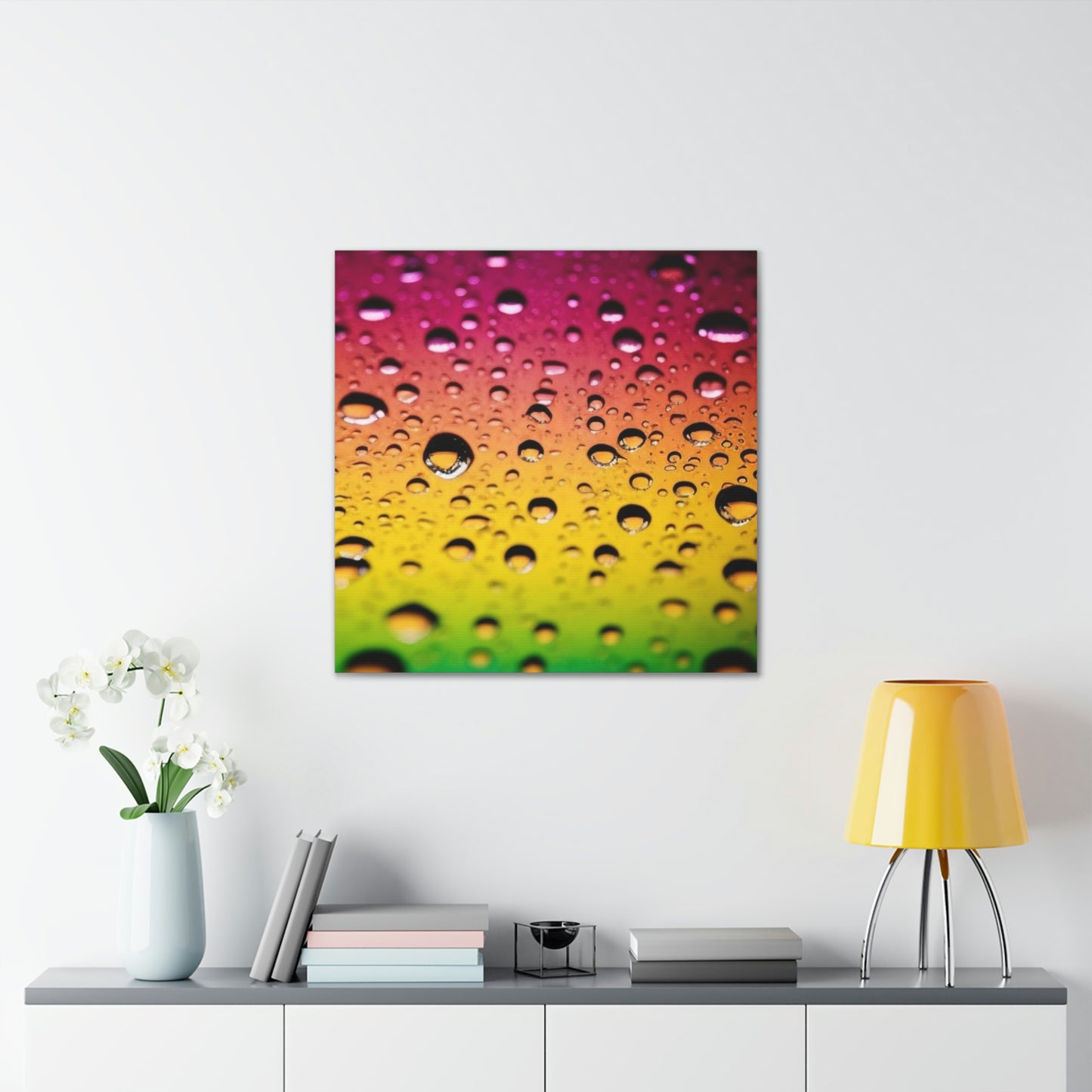 Canvas Gallery Wraps Water Drops