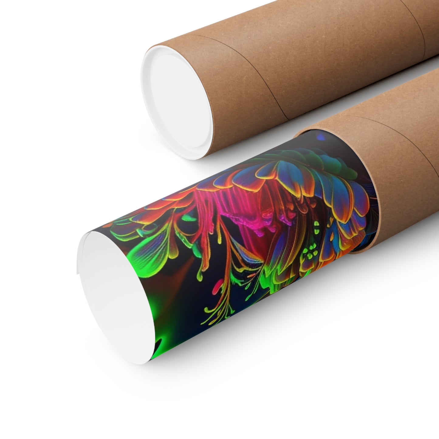 Premium Matte Vertical Posters Macro Florescent 2