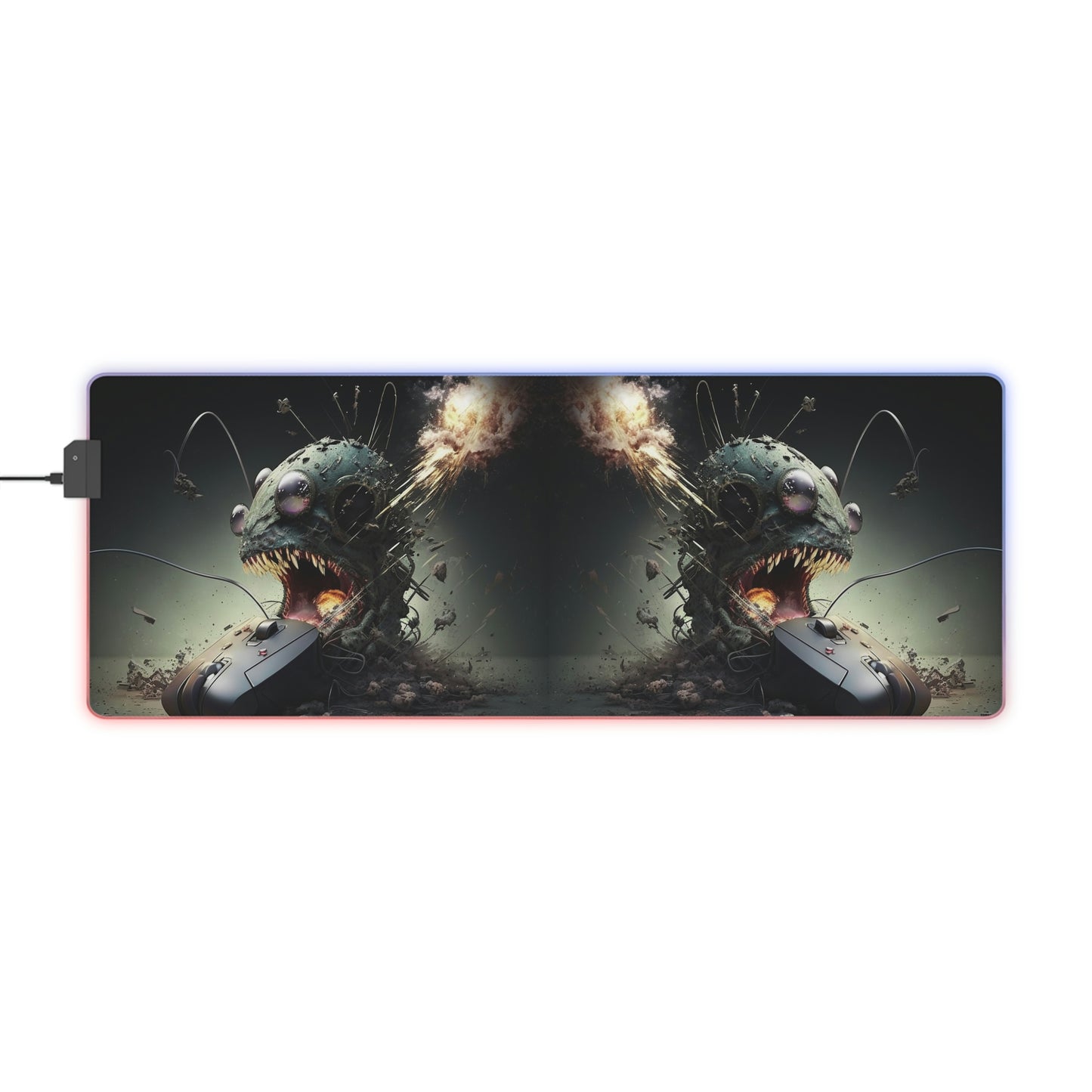 LED Gaming Mouse Pad Mouse Attack 3