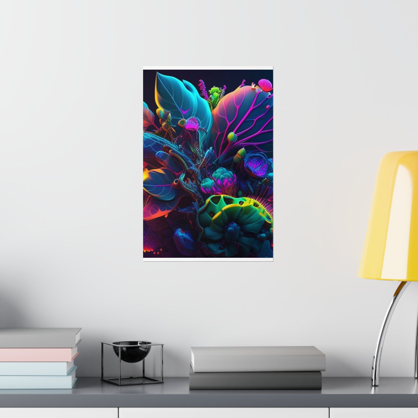 Premium Matte Vertical Posters Macro Coral Reef 3