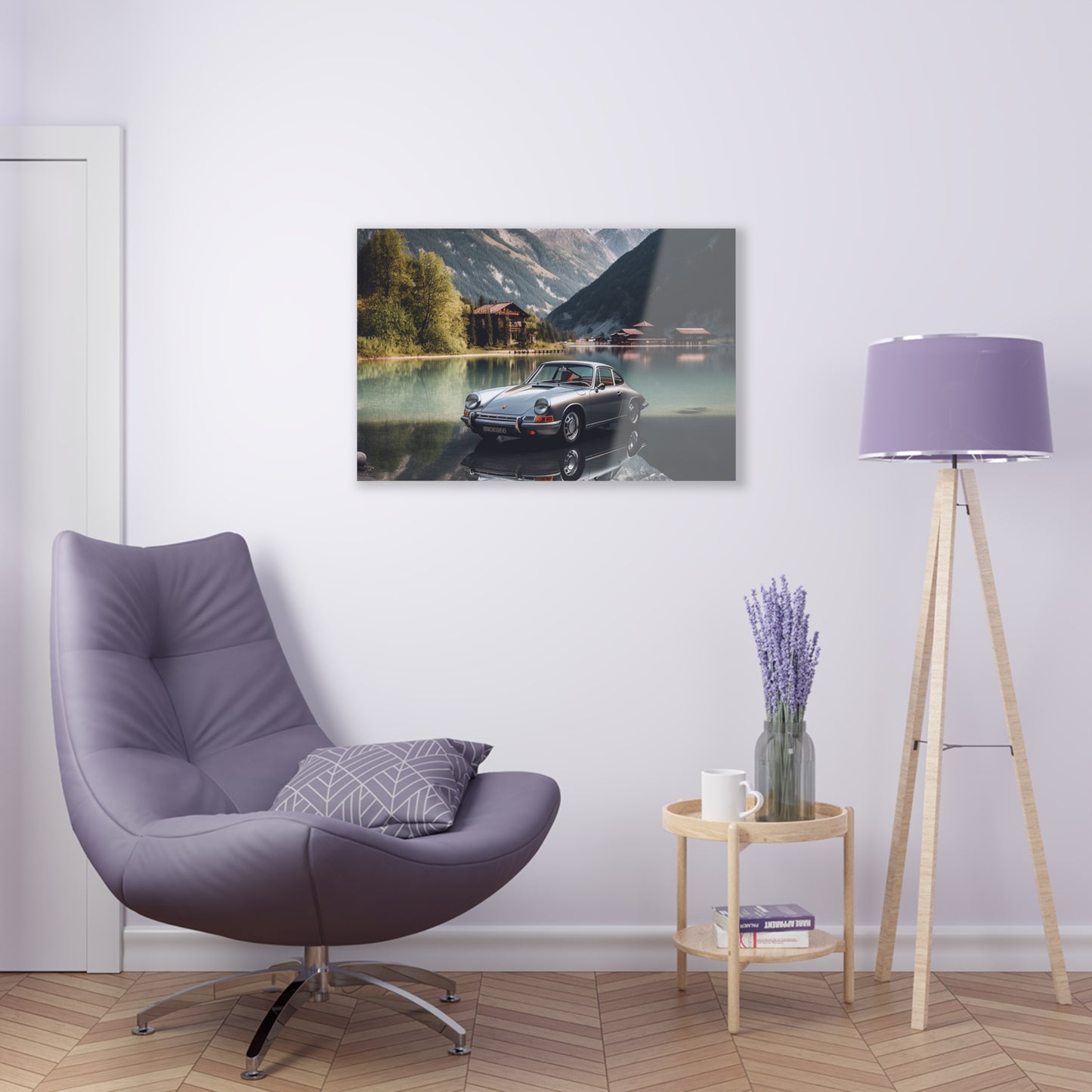 Acrylic Prints Porsche Lake 2