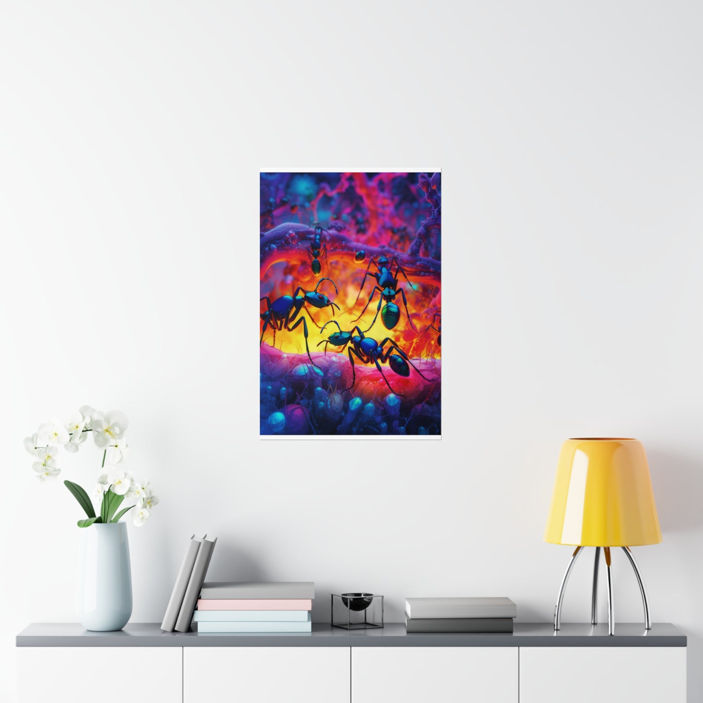 Premium Matte Vertical Posters Ants Home 3