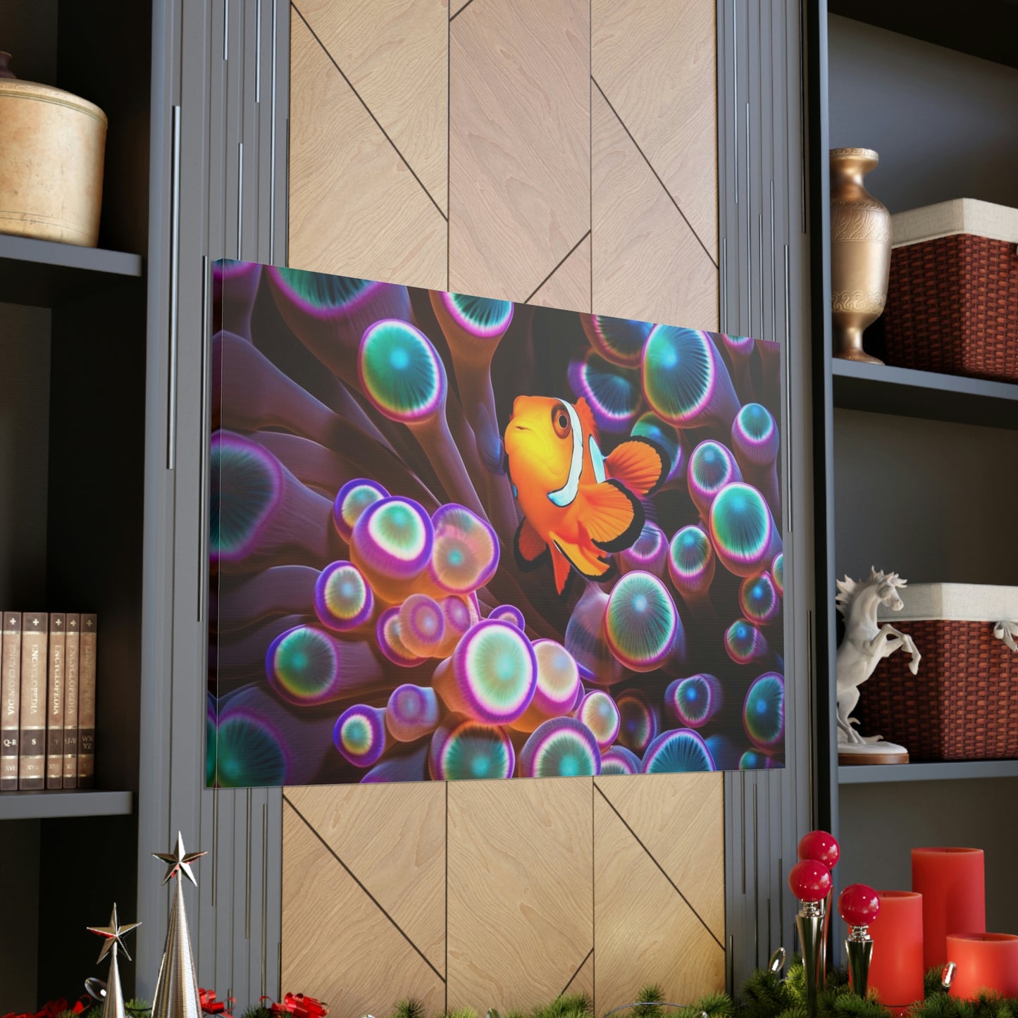 Canvas Gallery Wraps Ocean Anemone 3