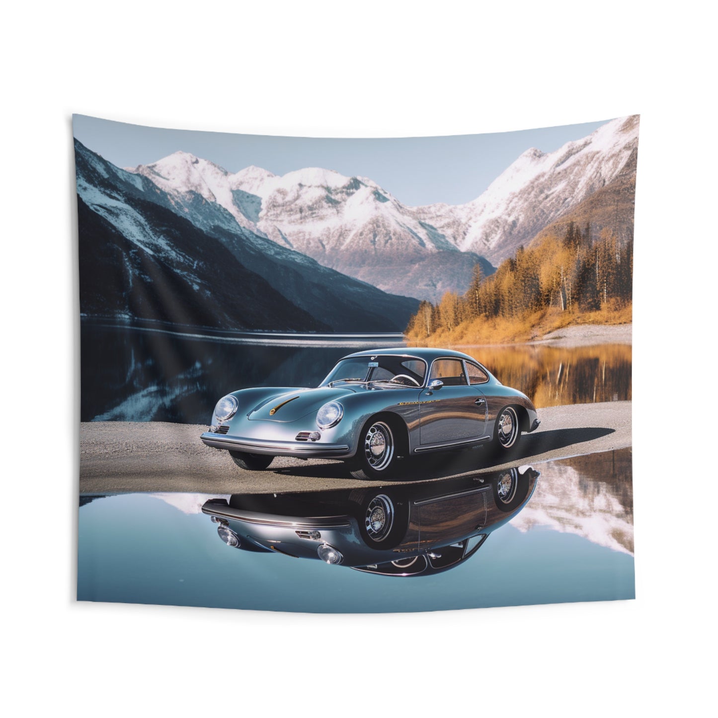 Indoor Wall Tapestries Porsche Lake 1