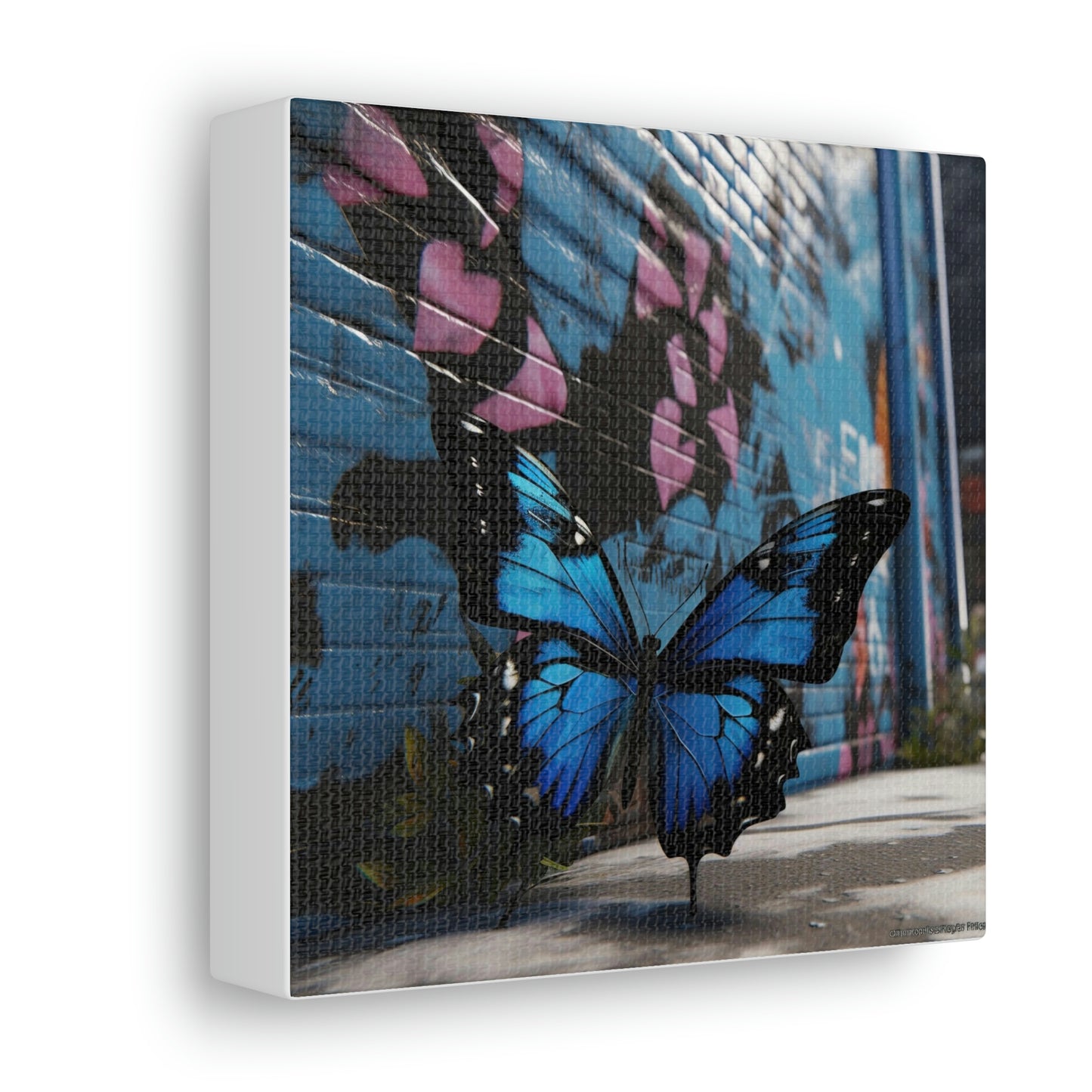 Butterfly street art